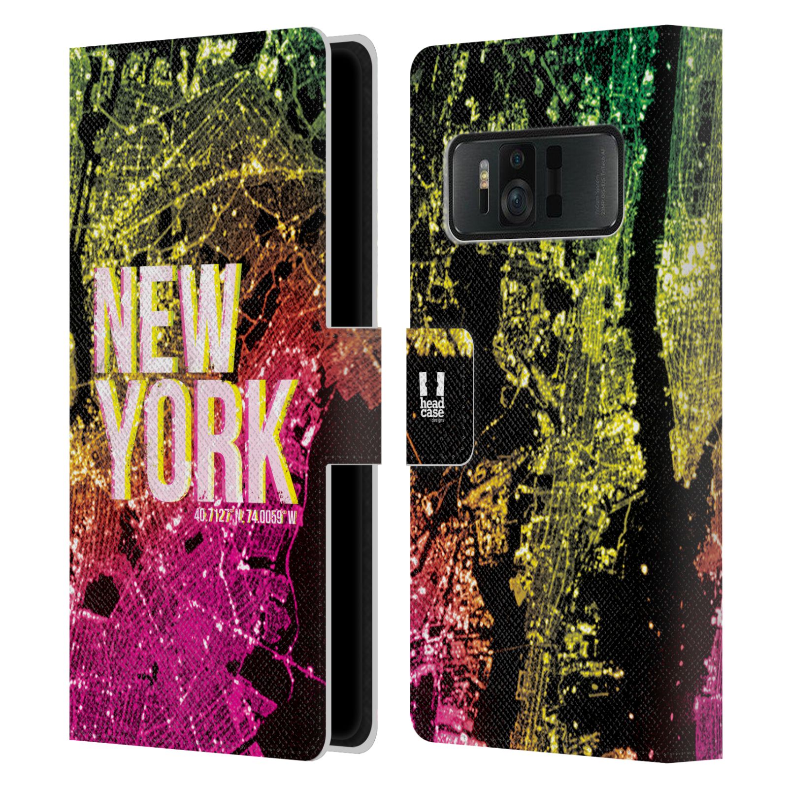 Pouzdro na mobil Asus Zenfone AR ZS571KL - Head Case - NEW YORK pohled z vesmíru