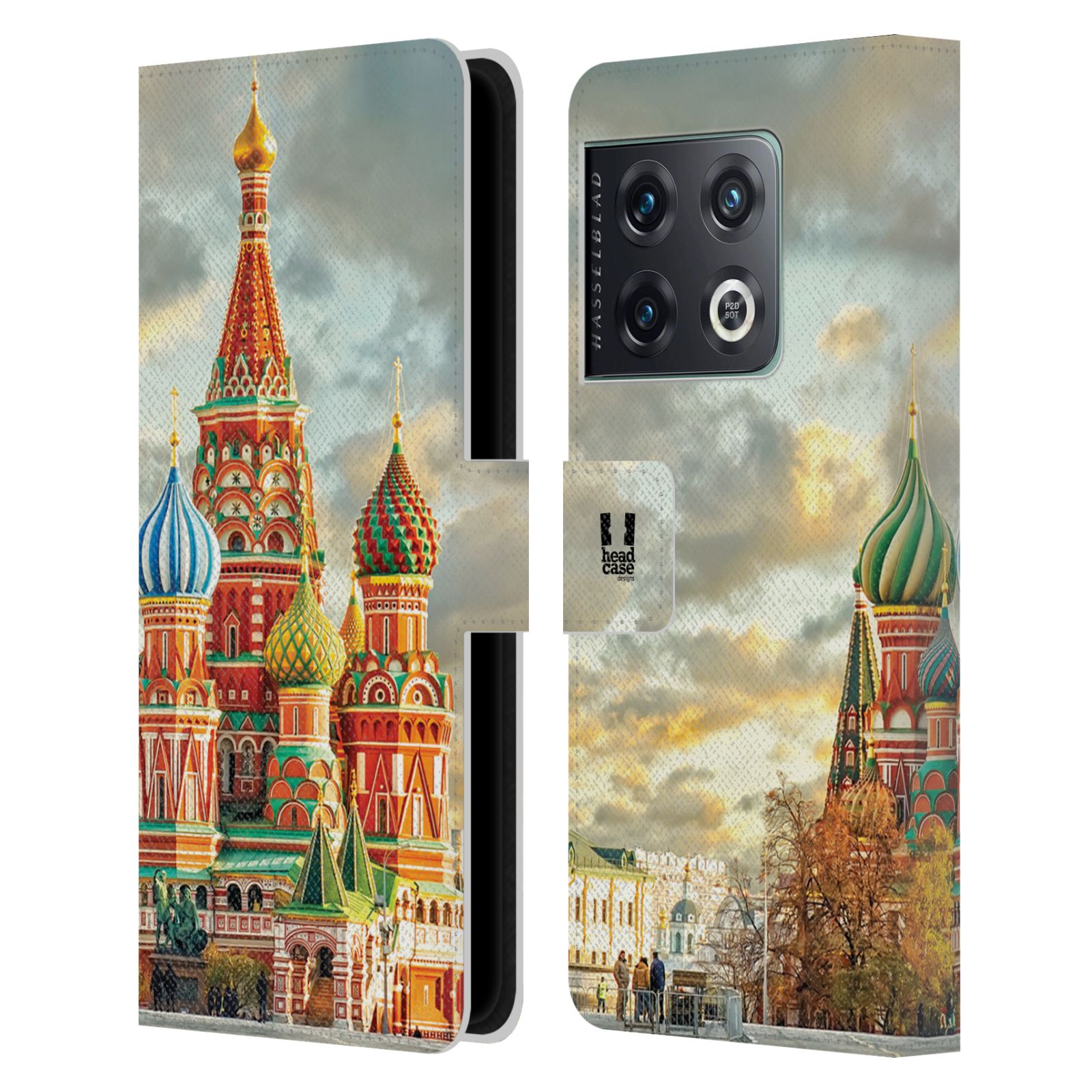 HEAD CASE Pouzdro pro mobil OnePlus 10 PRO - Rusko, Moskva - Rudé náměstí Chrám