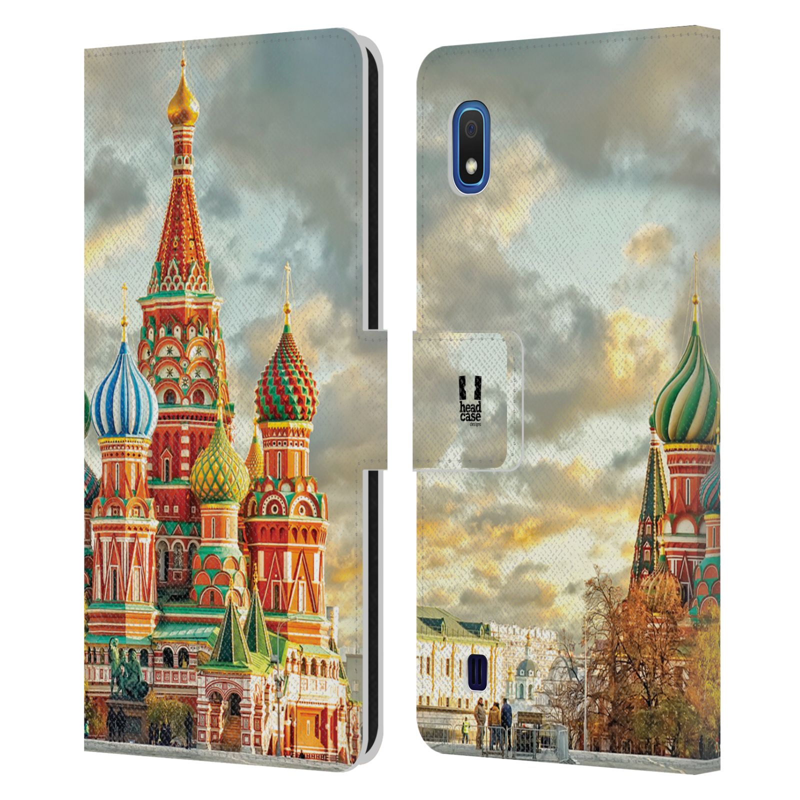 Pouzdro pro mobil Samsung Galaxy A10 - Rusko, Moskva - Rudé náměstí Chrám