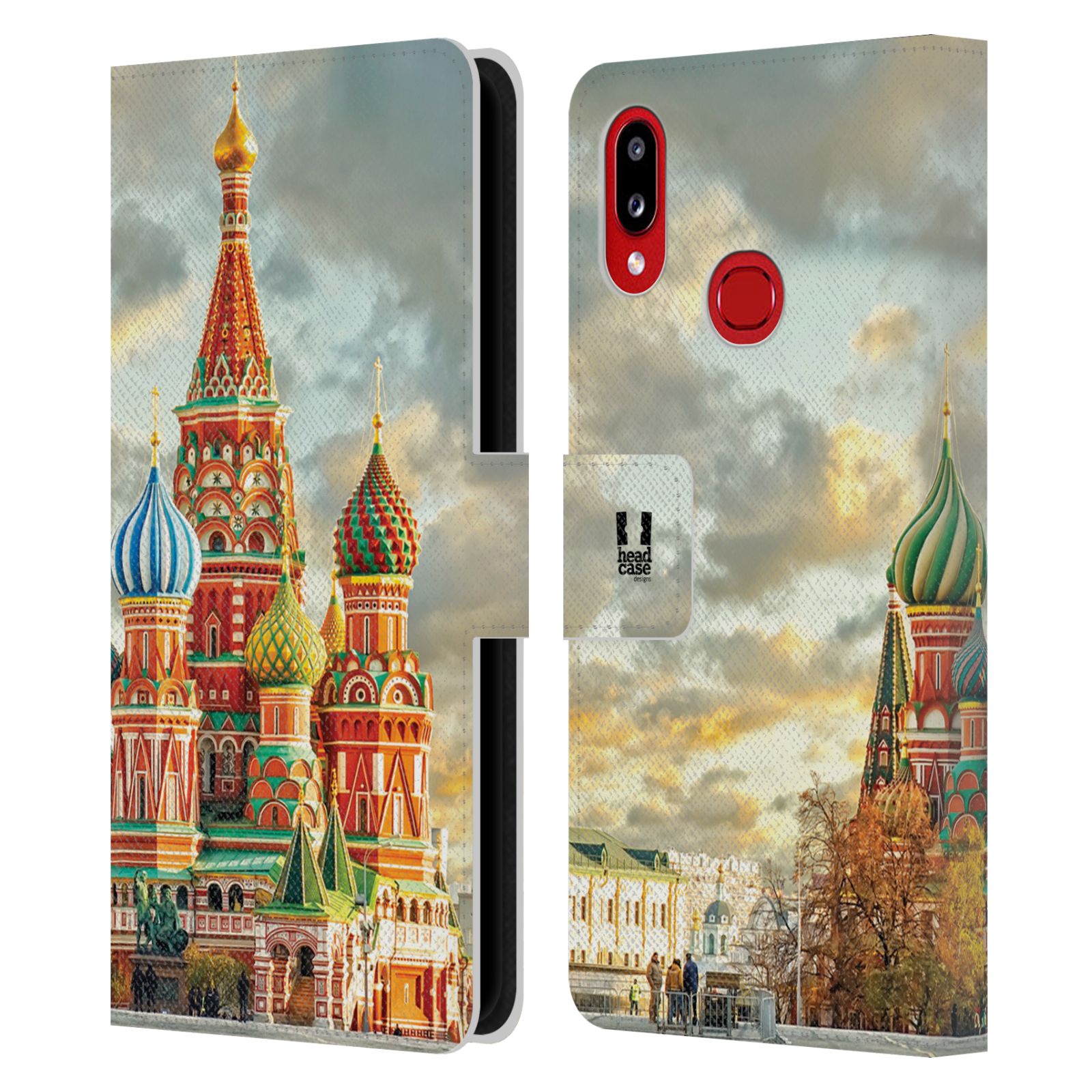 HEAD CASE Pouzdro pro mobil Samsung Galaxy A10s - Rusko, Moskva - Rudé náměstí Chrám