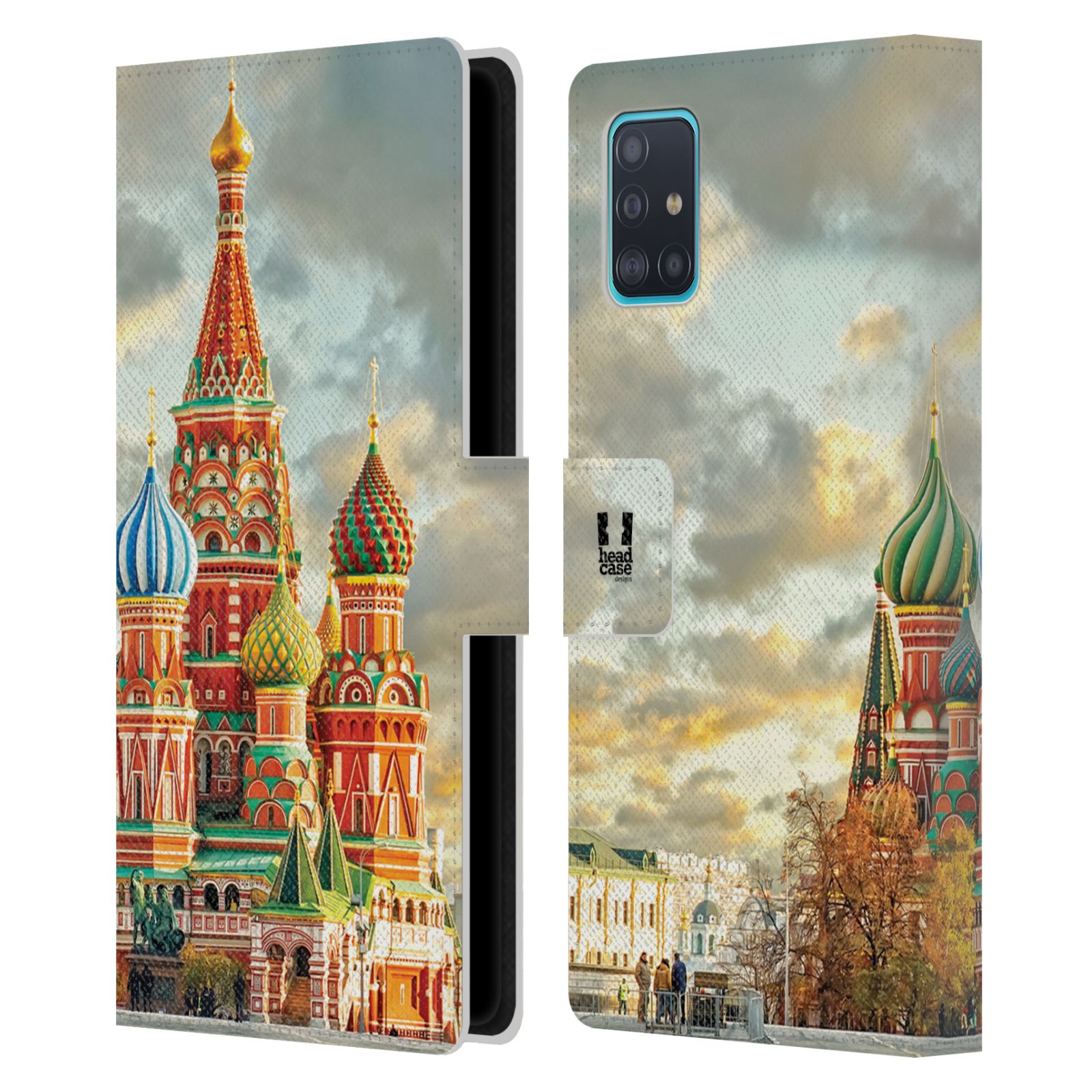 Pouzdro pro mobil Samsung Galaxy A51 - Rusko, Moskva - Rudé náměstí Chrám