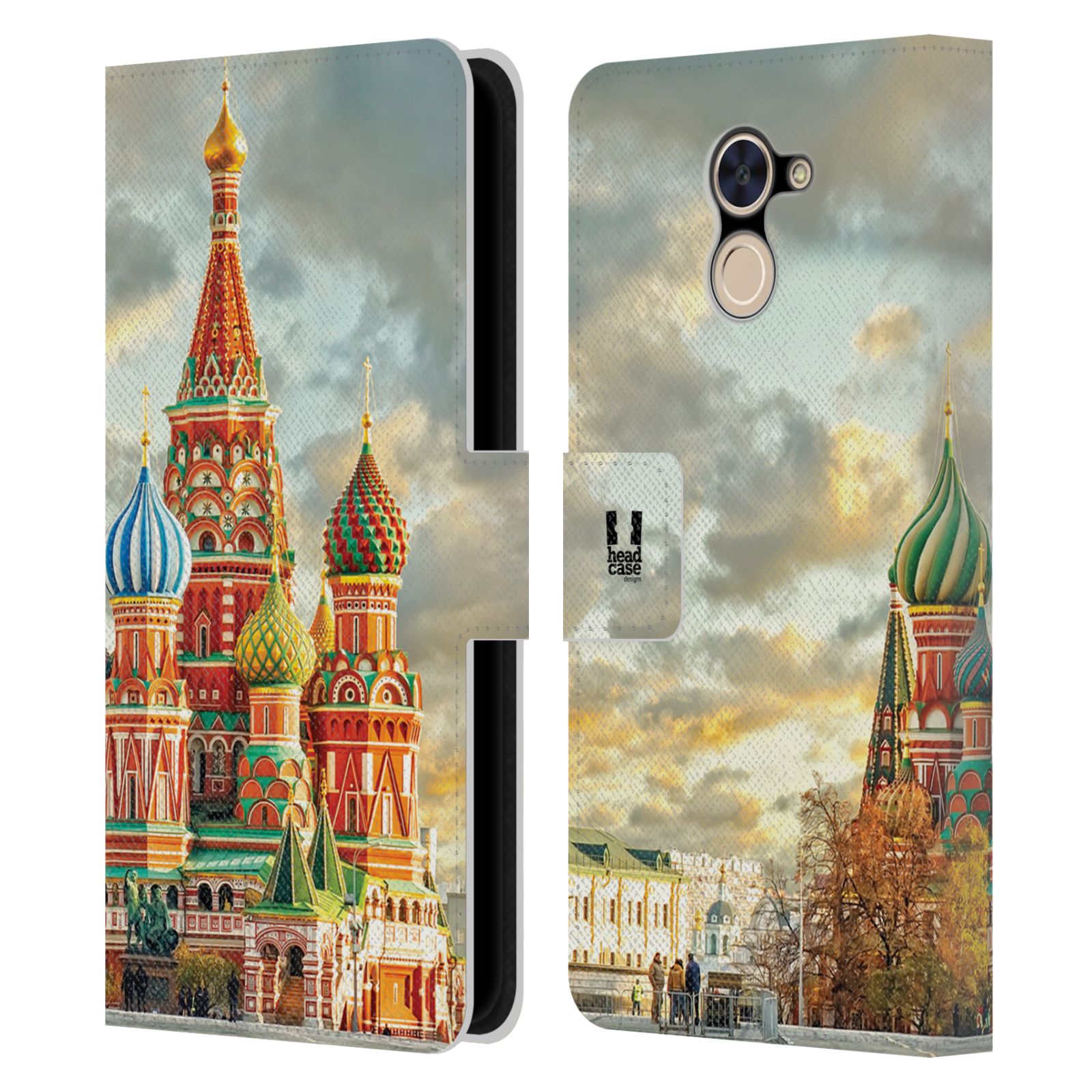 Pouzdro na mobil Huawei Y7 / Y7 Prime - Head Case - Rusko Moskva Chrám Vasila Blaženého