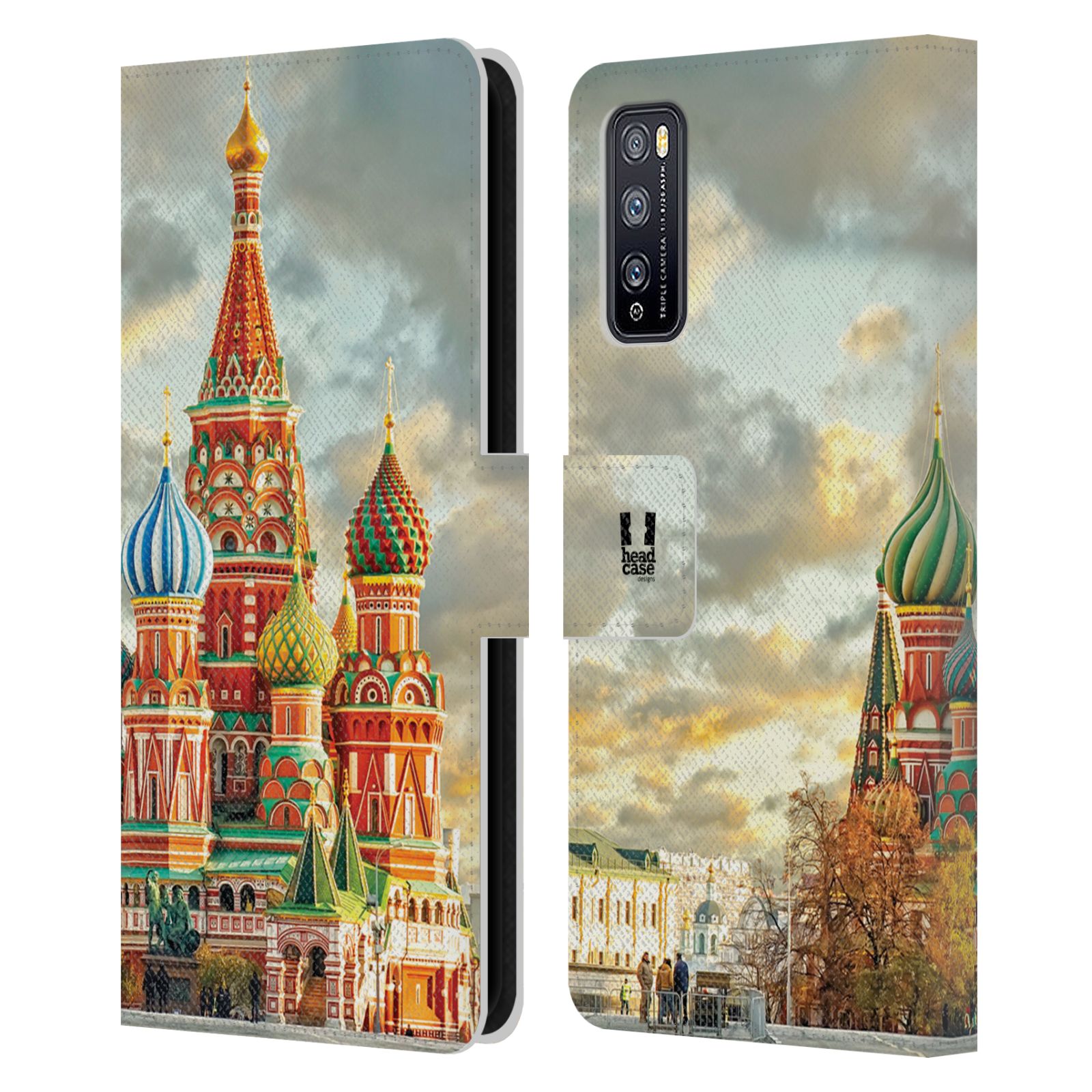 Pouzdro pro mobil Huawei Enjoy Z 5G - Rusko, Moskva - Rudé náměstí Chrám