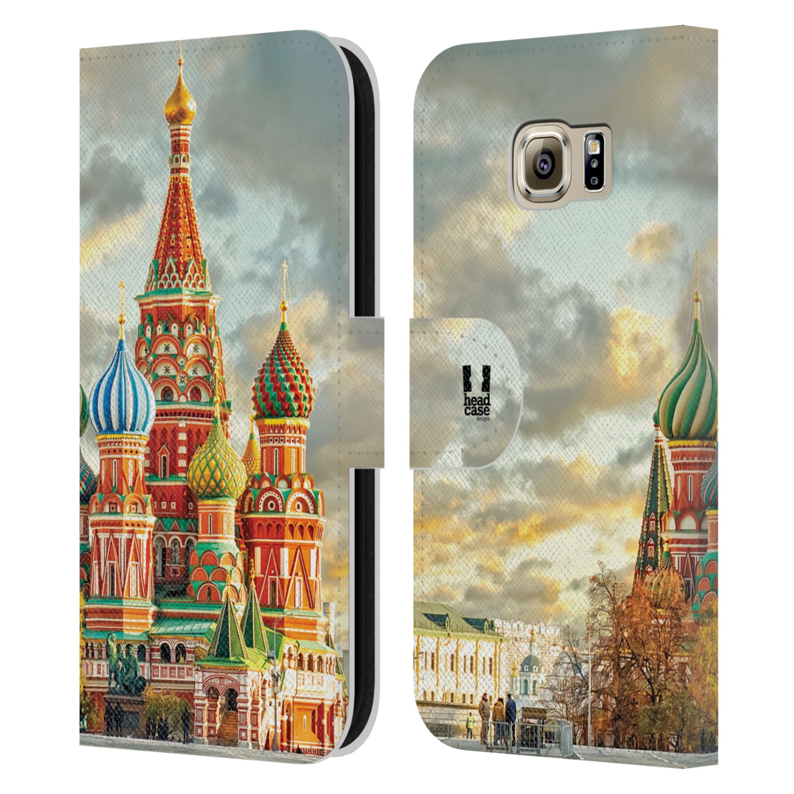 Pouzdro pro mobil Samsung Galaxy S6 - Rusko, Moskva - Rudé náměstí Chrám