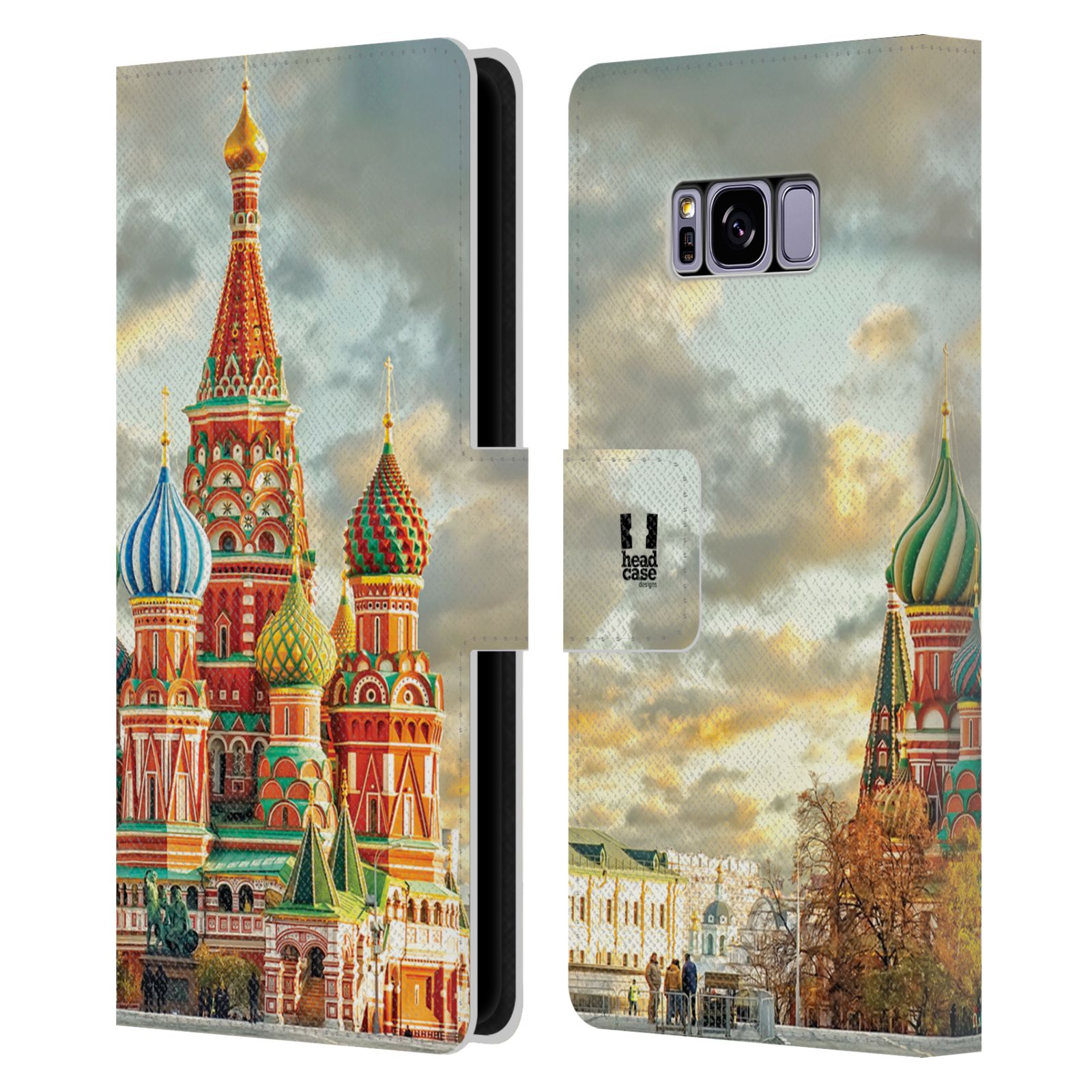 Pouzdro pro mobil Samsung Galaxy S8 - Rusko, Moskva - Rudé náměstí Chrám