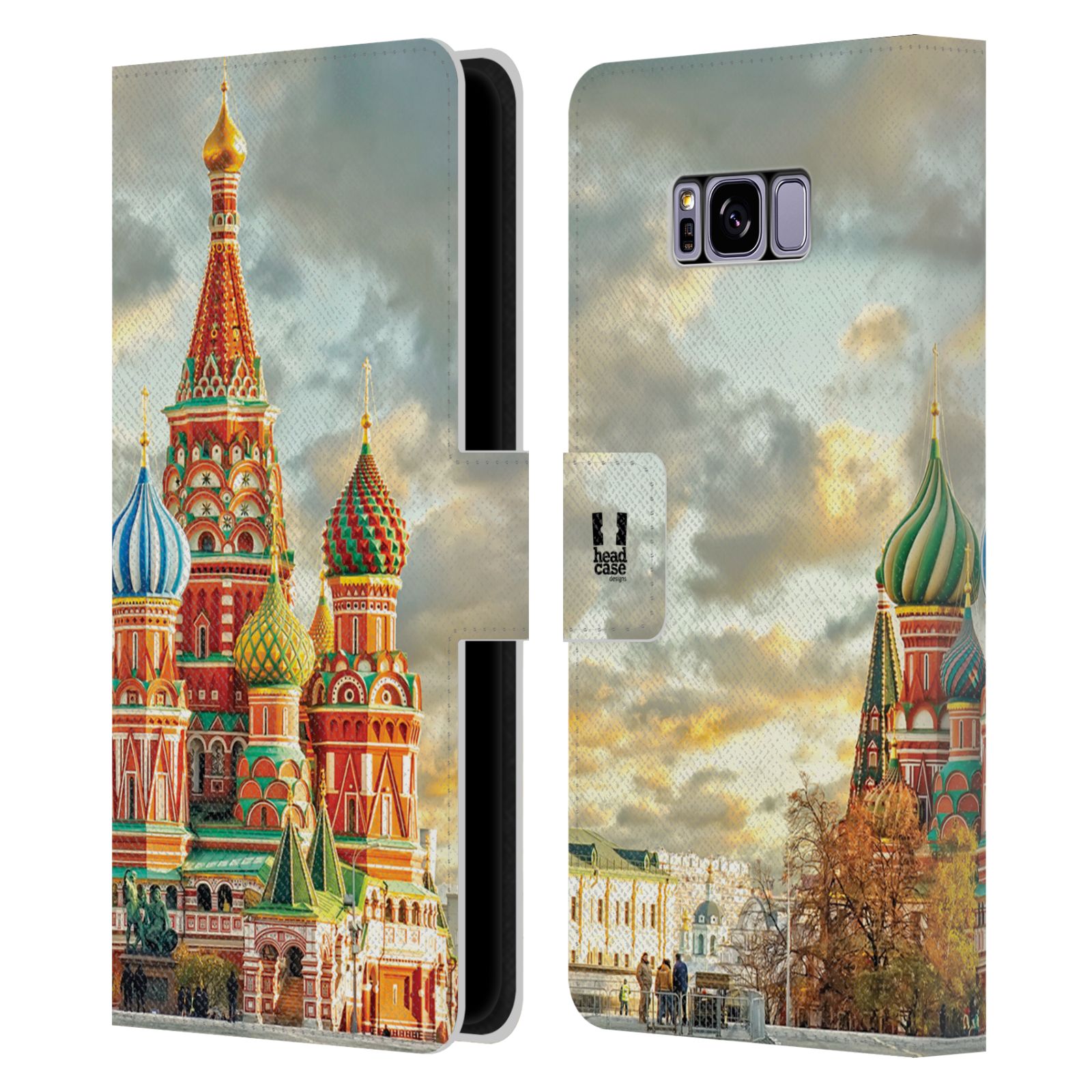 Pouzdro pro mobil Samsung Galaxy S8+  Rusko, Moskva - Rudé náměstí Chrám