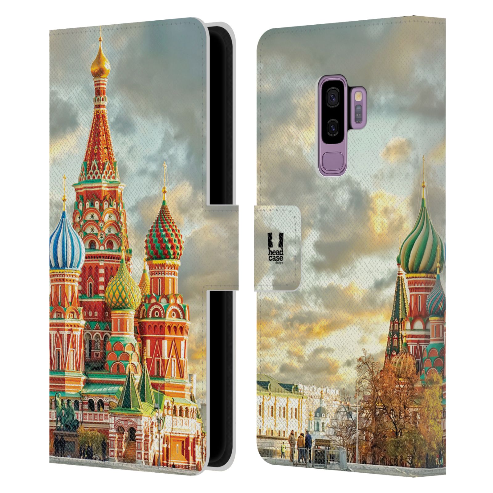 Pouzdro pro mobil Samsung Galaxy S9+ / S9 PLUS - Rusko, Moskva - Rudé náměstí Chrám