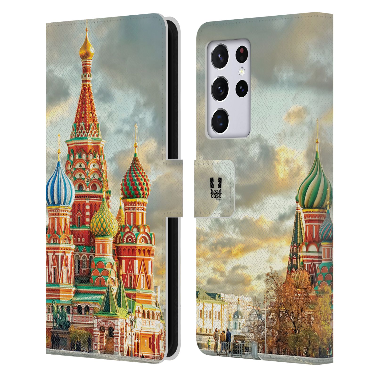 Pouzdro pro mobil Samsung Galaxy S21 ULTRA 5G  - Rusko, Moskva - Rudé náměstí Chrám