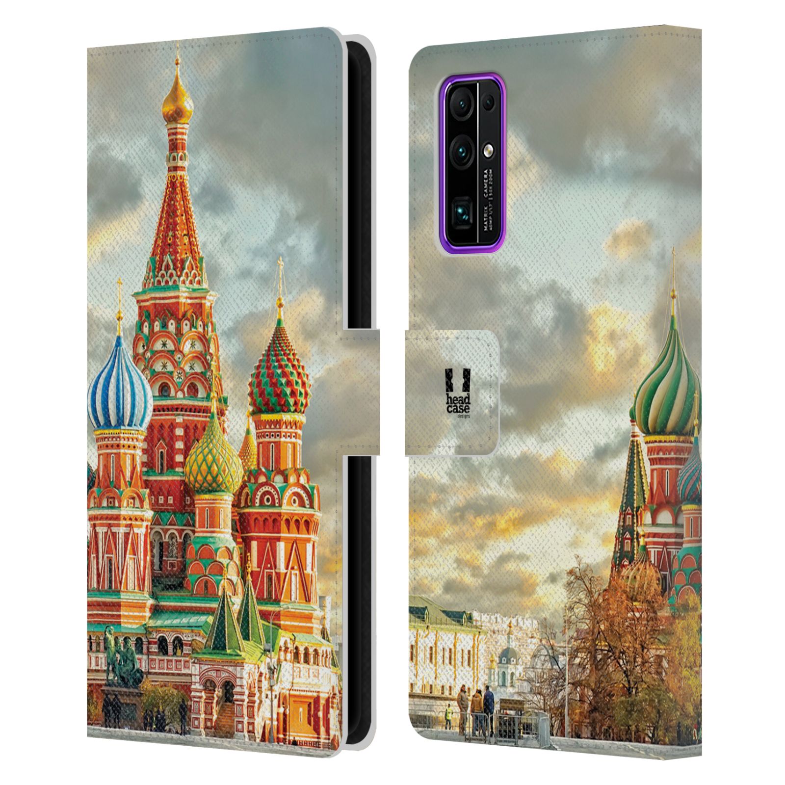 Pouzdro pro mobil Honor 30 - Rusko, Moskva - Rudé náměstí Chrám