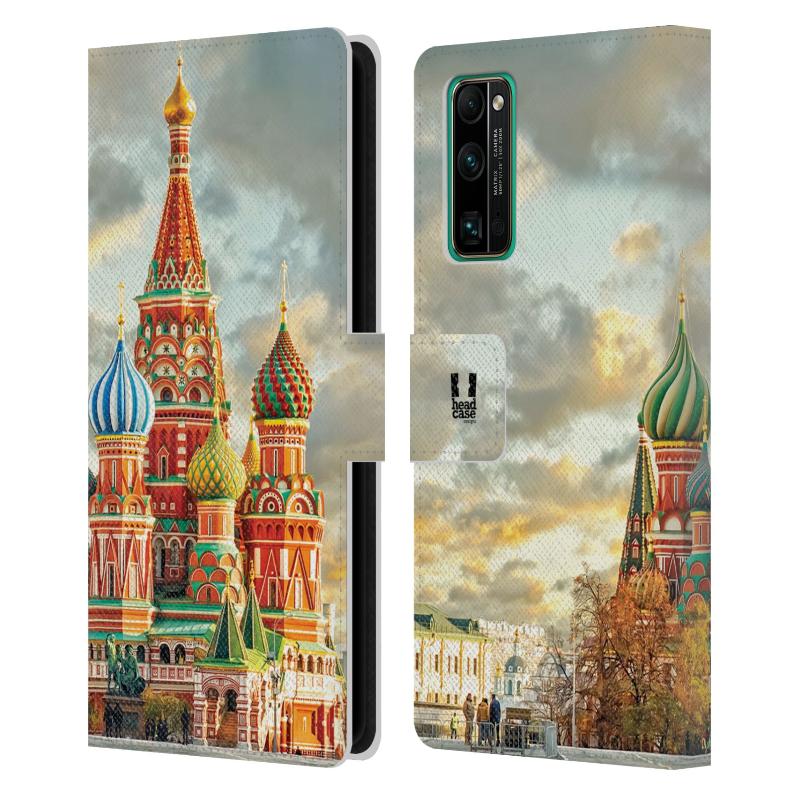 Pouzdro pro mobil Honor 30 PRO - Rusko, Moskva - Rudé náměstí Chrám