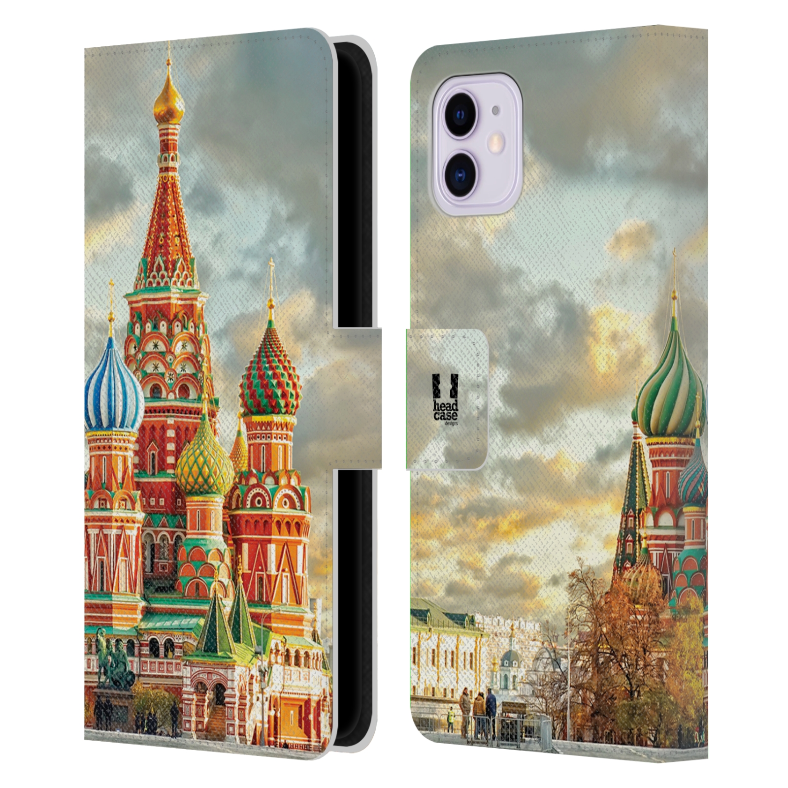 Pouzdro pro mobil Apple Iphone 11 - Rusko, Moskva - Rudé náměstí Chrám