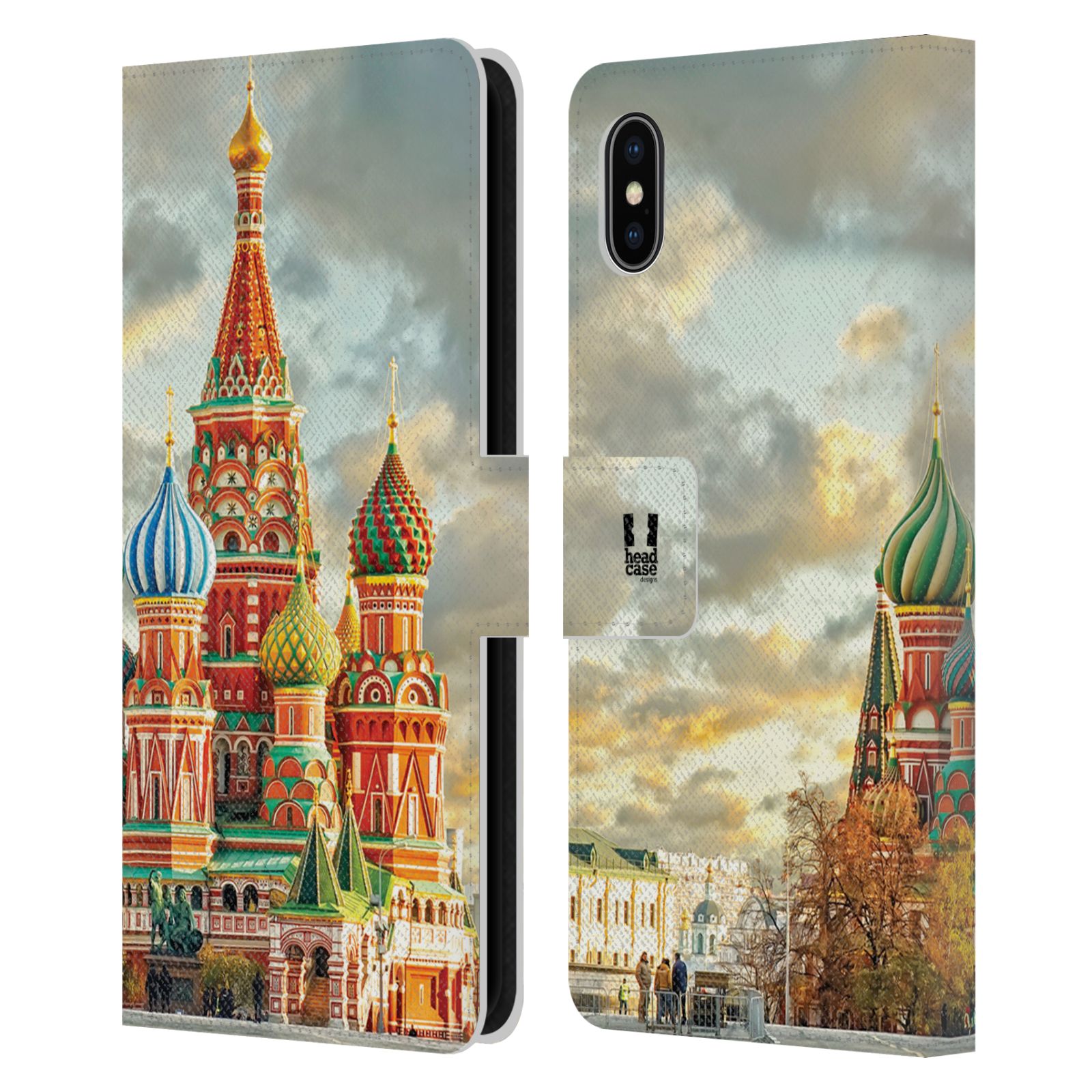 Pouzdro pro mobil Apple Iphone XS MAX - Rusko, Moskva - Rudé náměstí Chrám