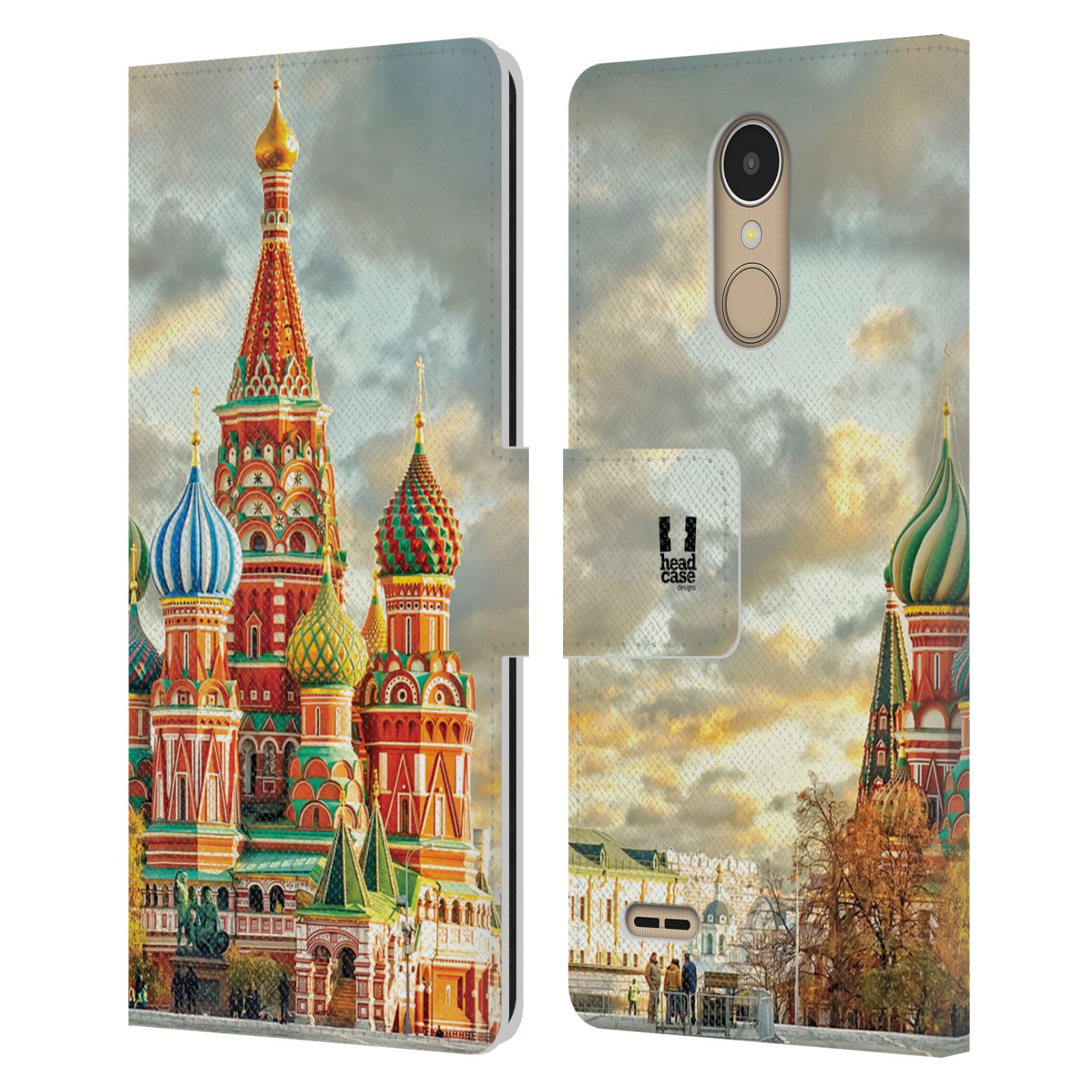 Pouzdro na mobil LG K10 (2017) - Head Case - Rusko Moskva Chrám Vasila Blaženého