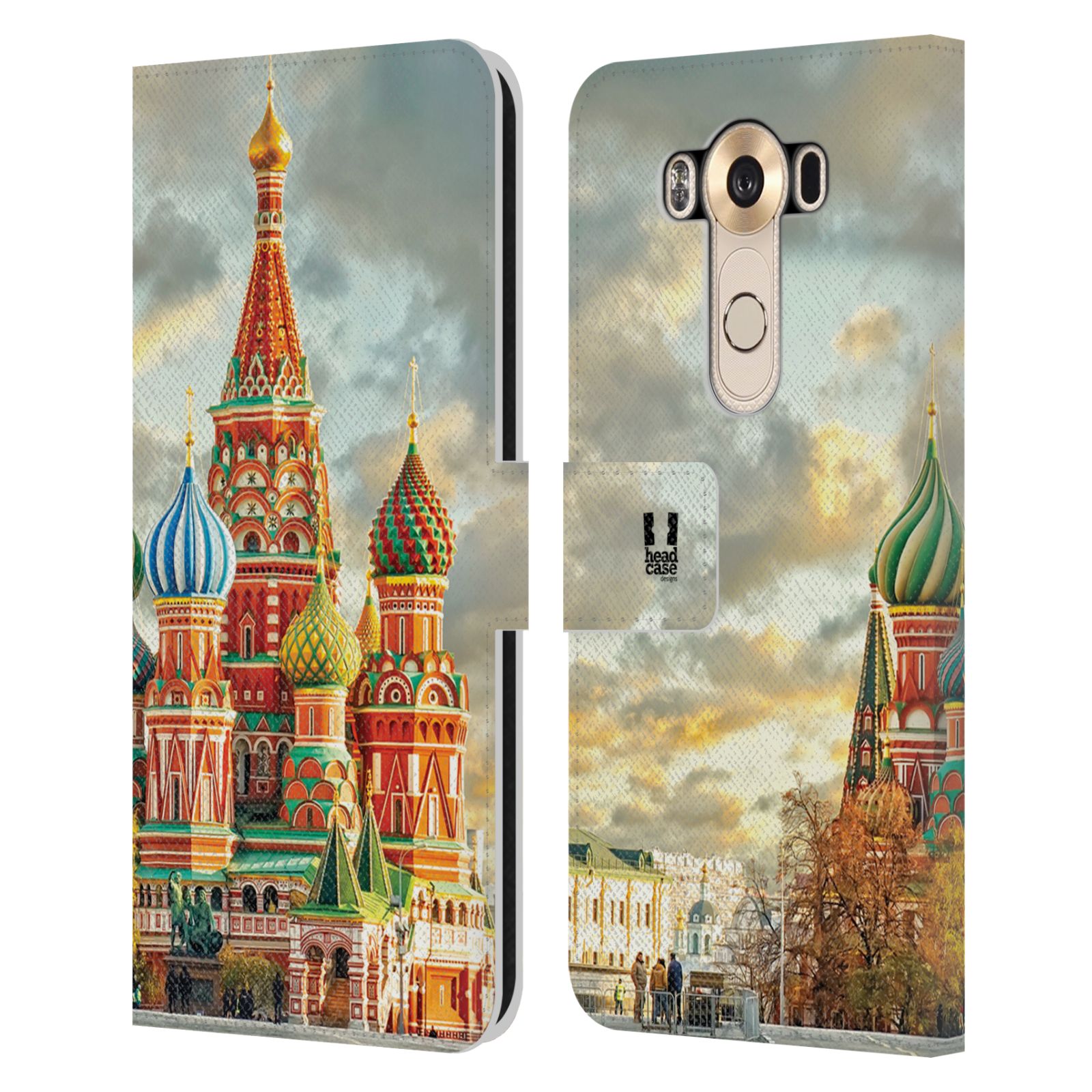 Pouzdro na mobil LG V10 - Head Case - Rusko Moskva Chrám Vasila Blaženého