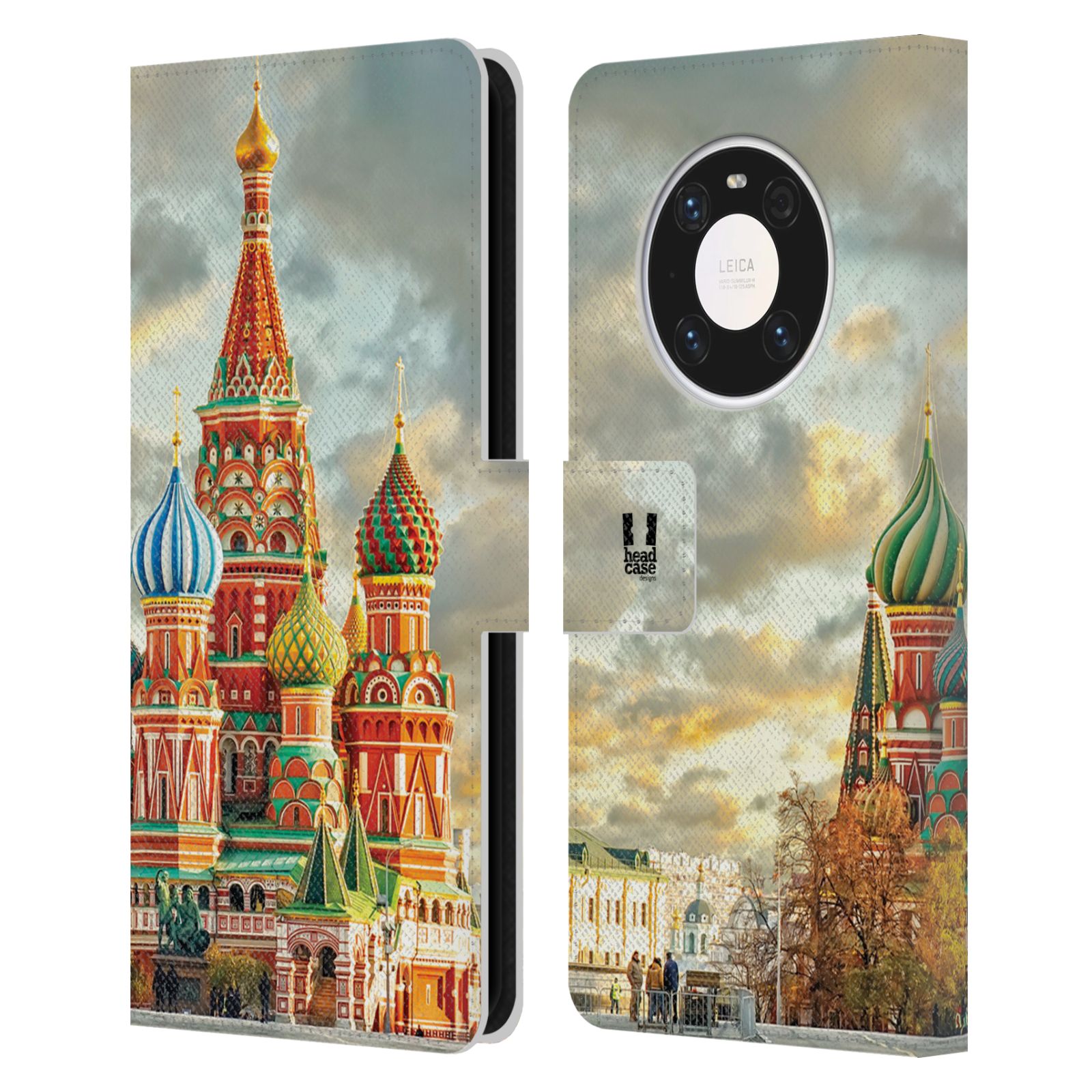 Pouzdro pro mobil Huawei Mate 40 PRO - HEAD CASE - Rusko, Moskva - Rudé náměstí Chrám