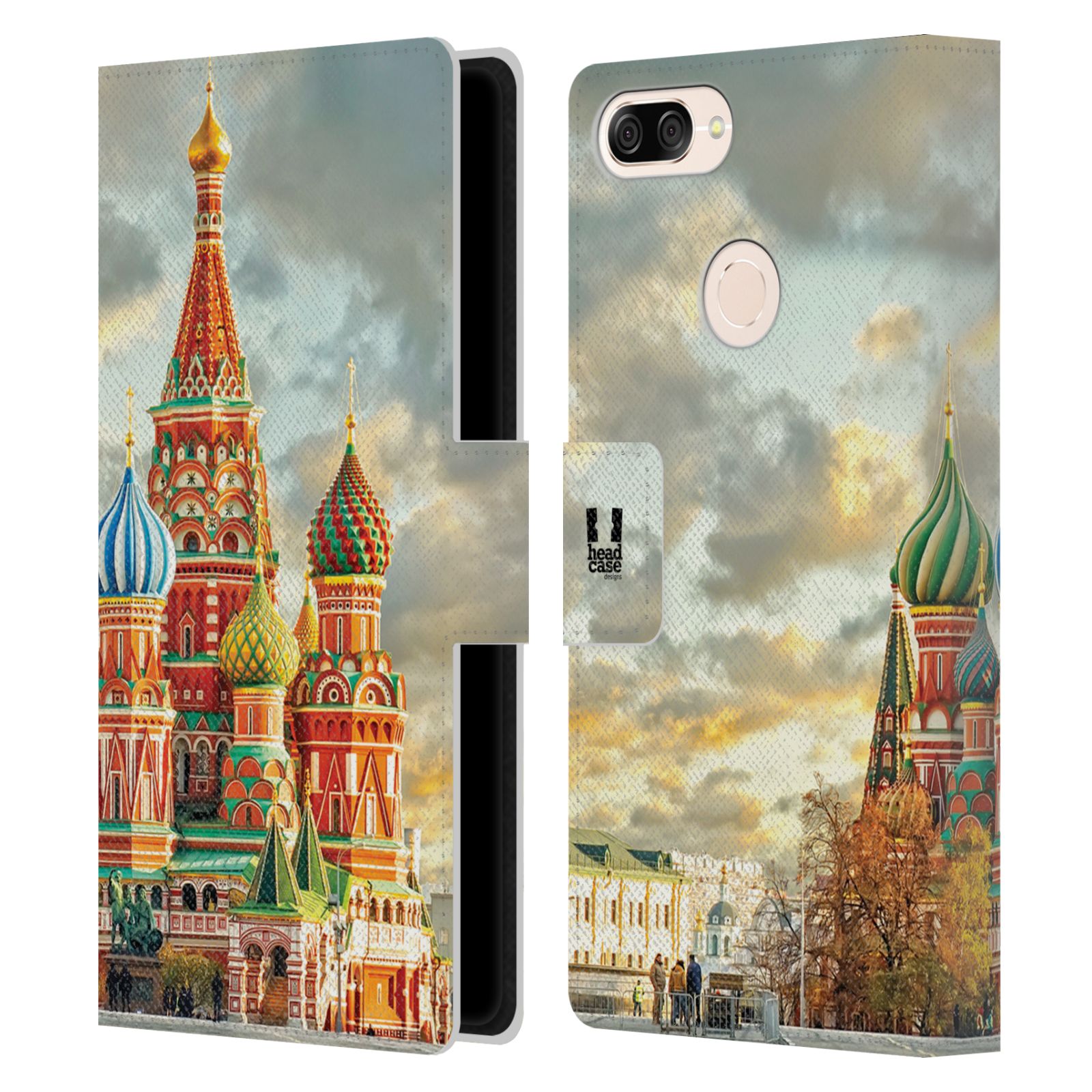 Pouzdro na mobil Asus Zenfone Max Plus (M1) ZB570TL - Head Case - Rusko Moskva Chrám Vasila Blaženého