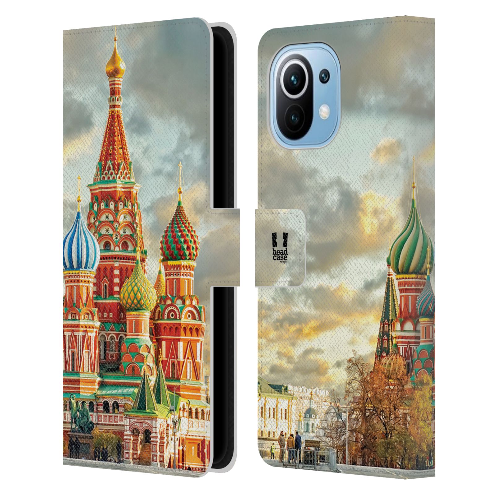 HEAD CASE Pouzdro pro mobil Xiaomi Mi 11 - Rusko, Moskva - Rudé náměstí Chrám