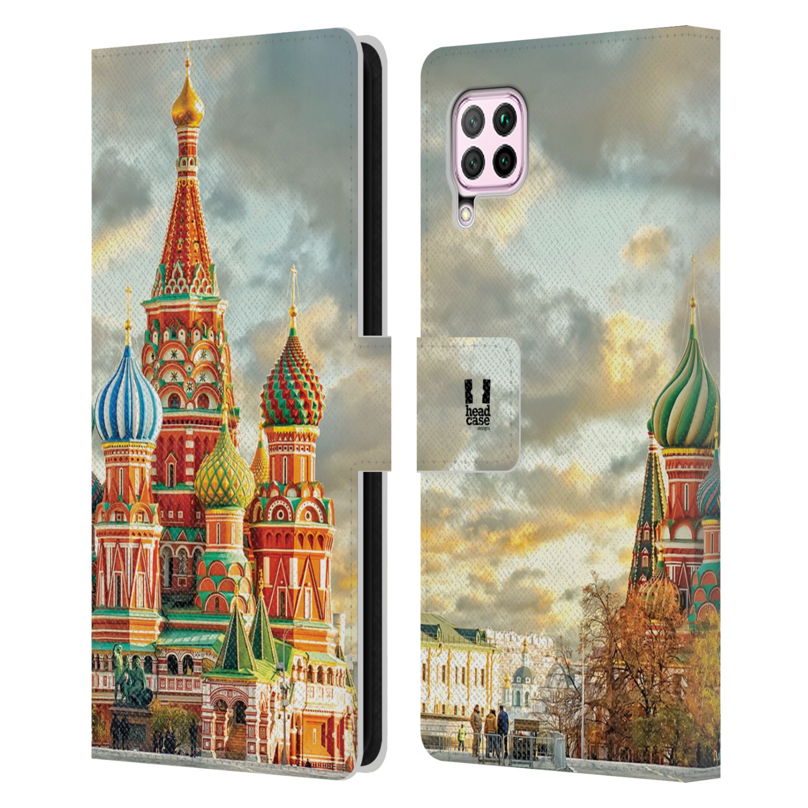 Pouzdro pro mobil Huawei P40 LITE - Rusko, Moskva - Rudé náměstí Chrám