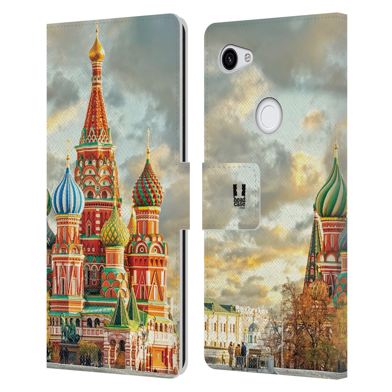 Pouzdro pro mobil Google Pixel 3A XL  - Rusko, Moskva - Rudé náměstí Chrám