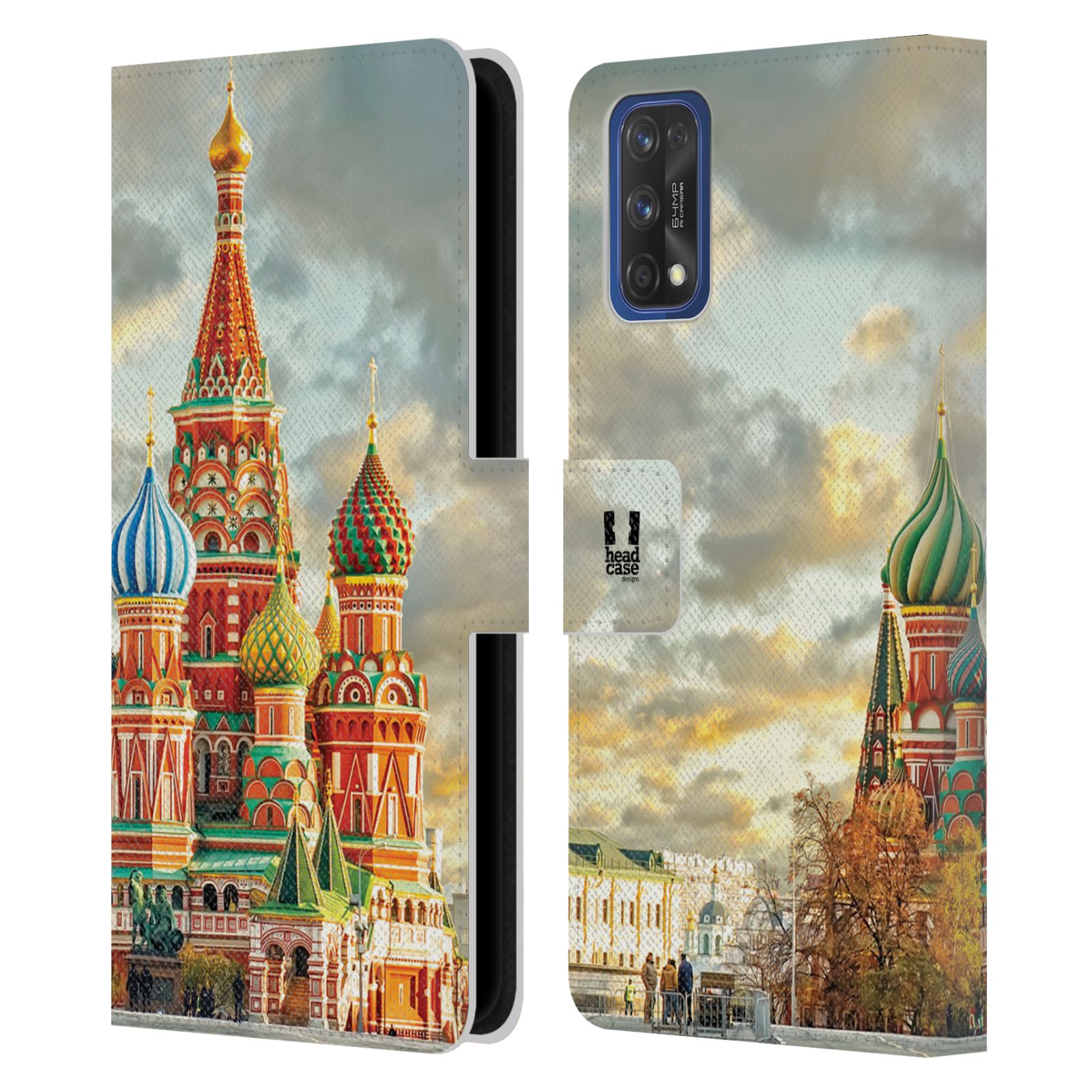 Pouzdro pro mobil Realme 7 PRO - HEAD CASE - Rusko, Moskva - Rudé náměstí Chrám
