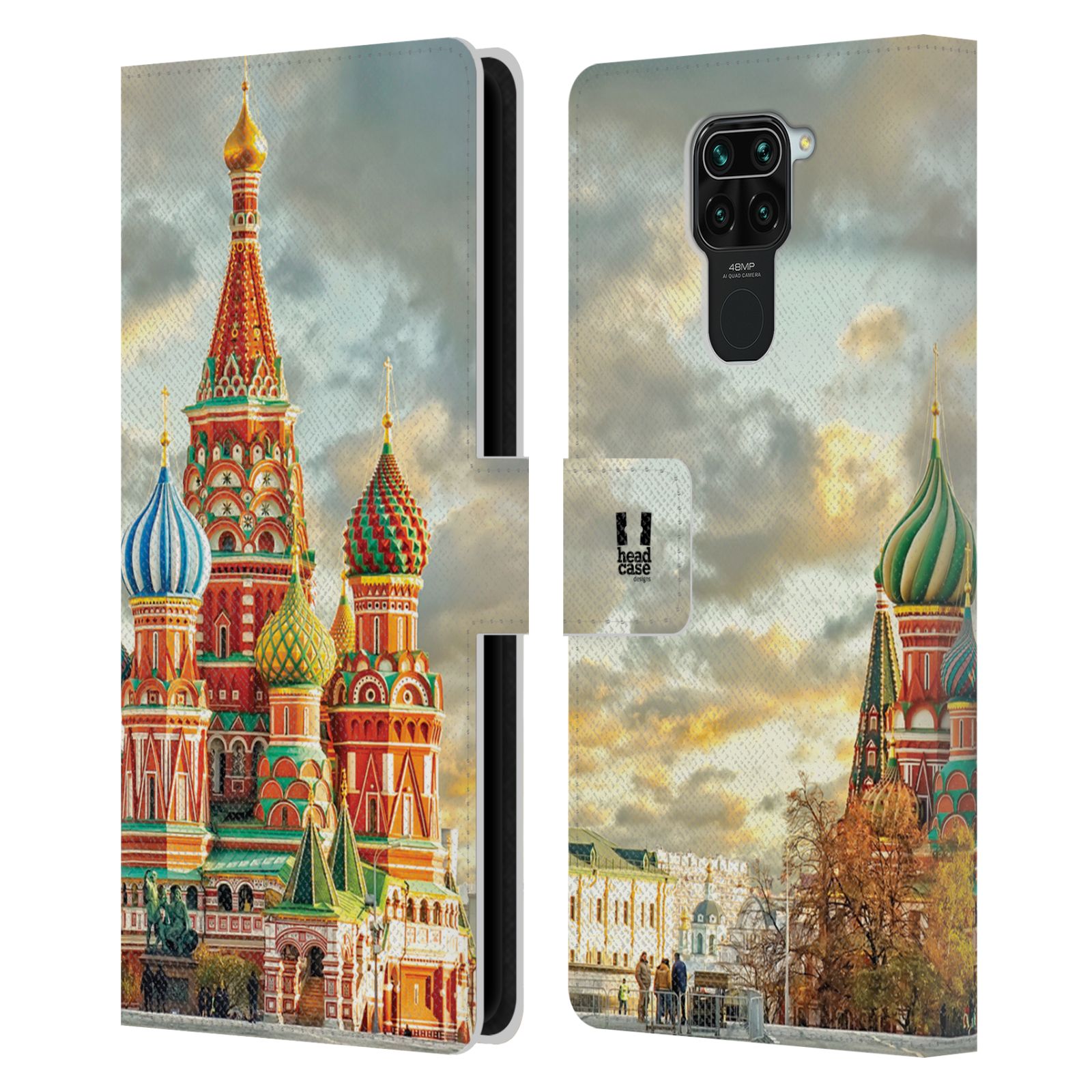Pouzdro pro mobil Xiaomi Redmi Note 9  - Rusko, Moskva - Rudé náměstí Chrám