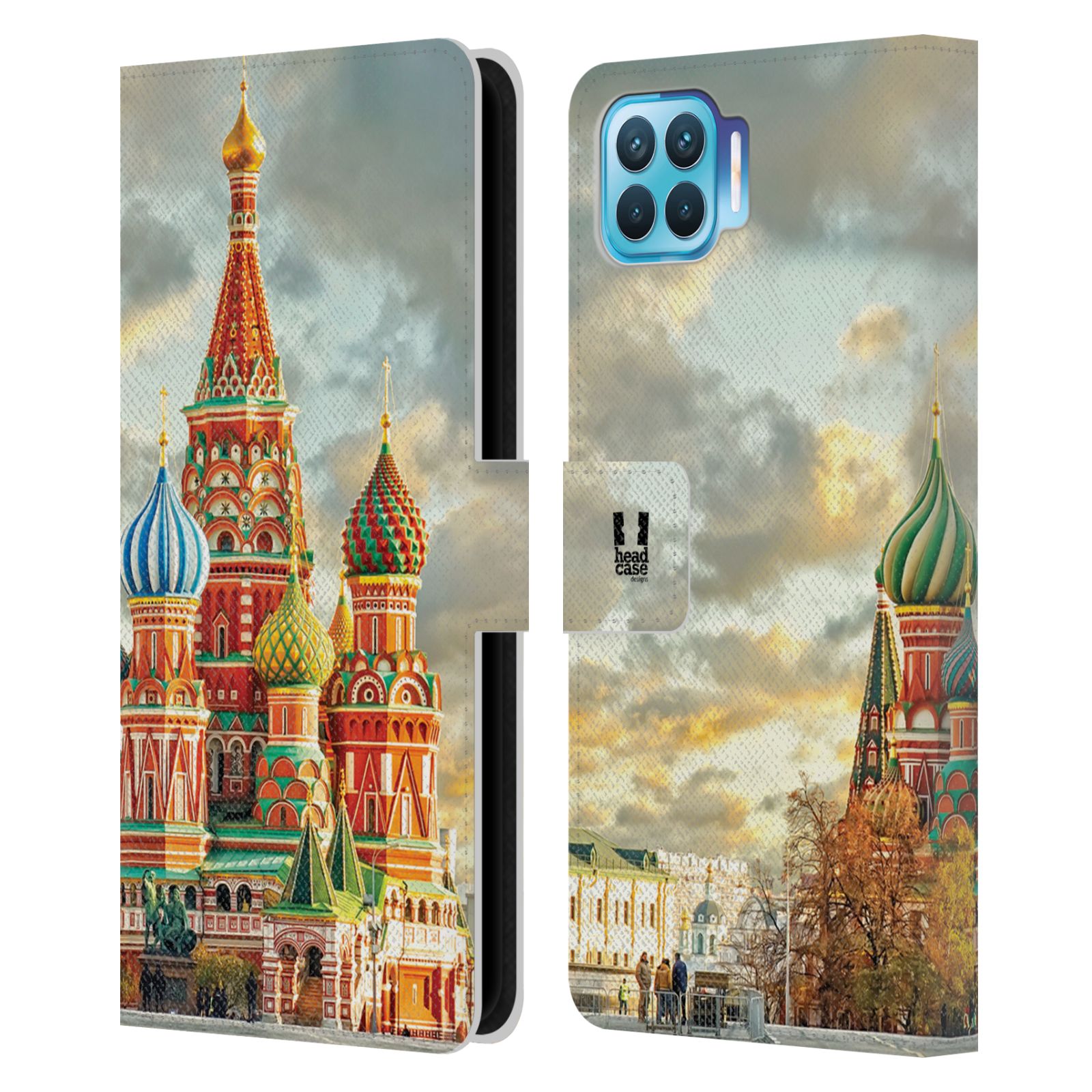 Pouzdro pro mobil Oppo Reno 4 LITE  - Rusko, Moskva - Rudé náměstí Chrám