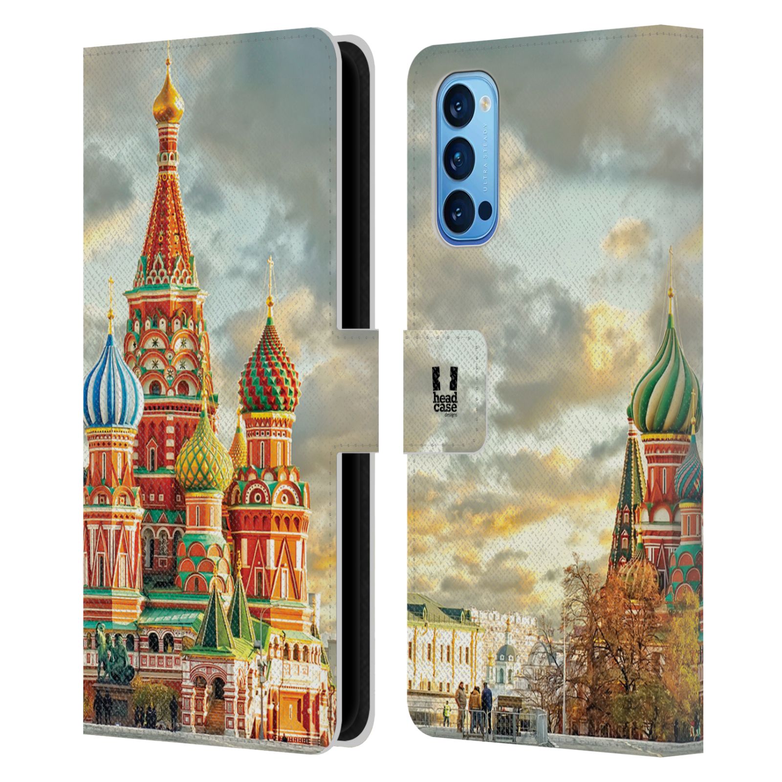 Pouzdro pro mobil Oppo Reno 4 PRO 5G  - Rusko, Moskva - Rudé náměstí Chrám