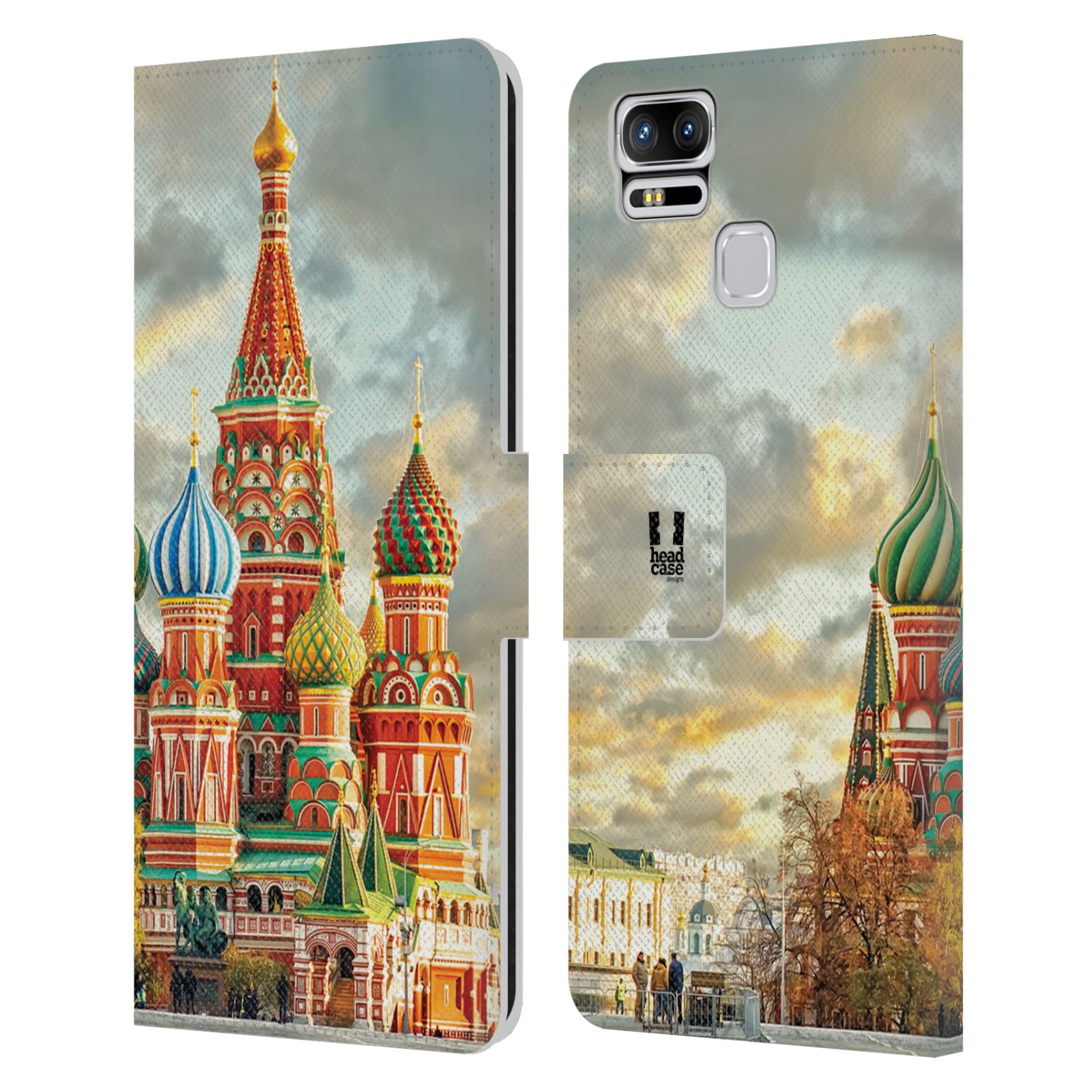 Pouzdro na mobil Asus Zenfone 3 Zoom ZE553KL - Head Case - Rusko Moskva Chrám Vasila Blaženého