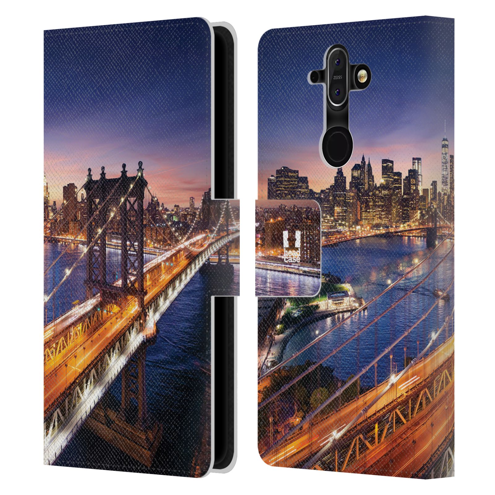 Pouzdro na mobil Nokia 8 Sirocco - Head Case - New York Brooklynský most