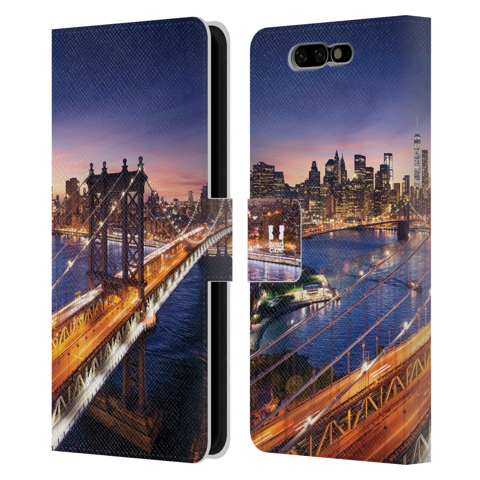 Pouzdro na mobil Xiaomi Black Shark - Head Case - New York Brooklynský most