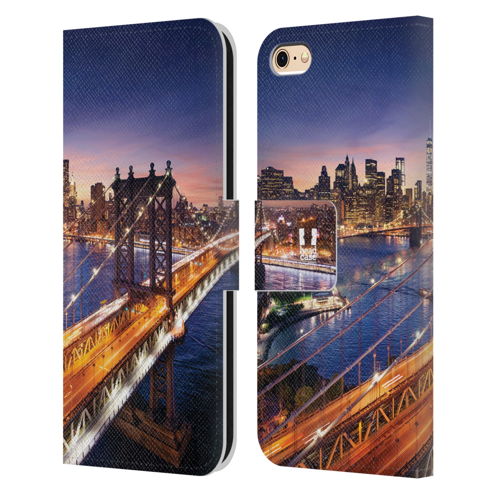 Pouzdro na mobil Apple Iphone 6 / 6S - Head Case - New York Brooklynský most