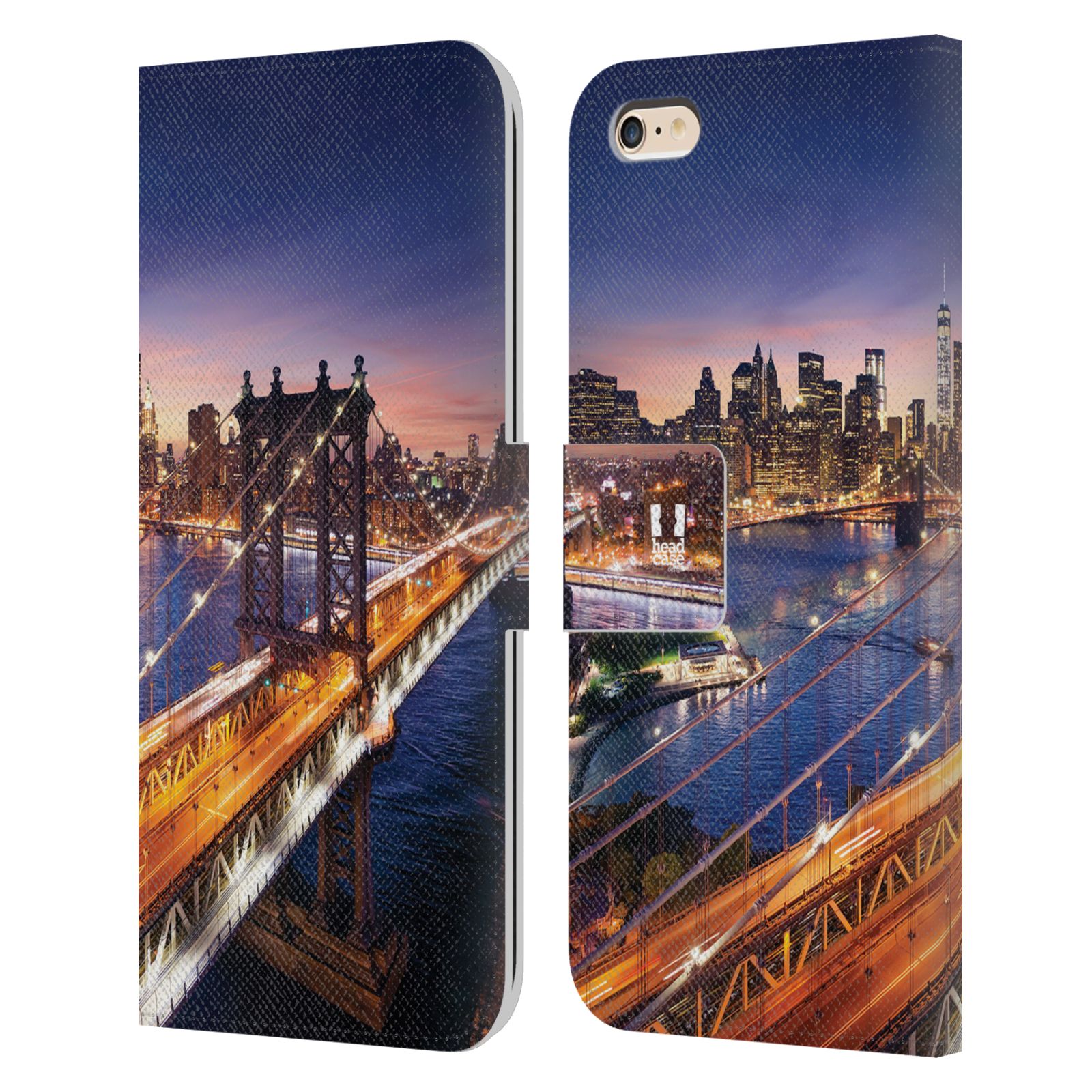 Pouzdro na mobil Apple Iphone 6 PLUS / 6S PLUS - Head Case - New York Brooklynský most