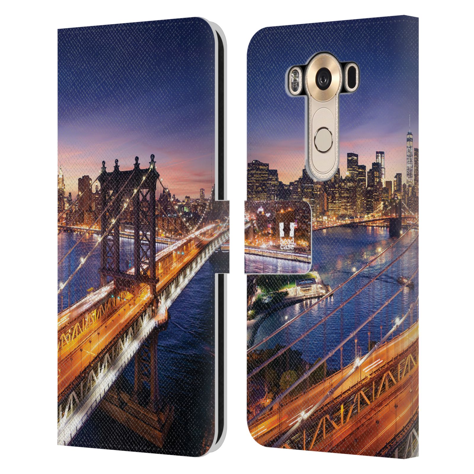 Pouzdro na mobil LG V10 - Head Case - New York Brooklynský most