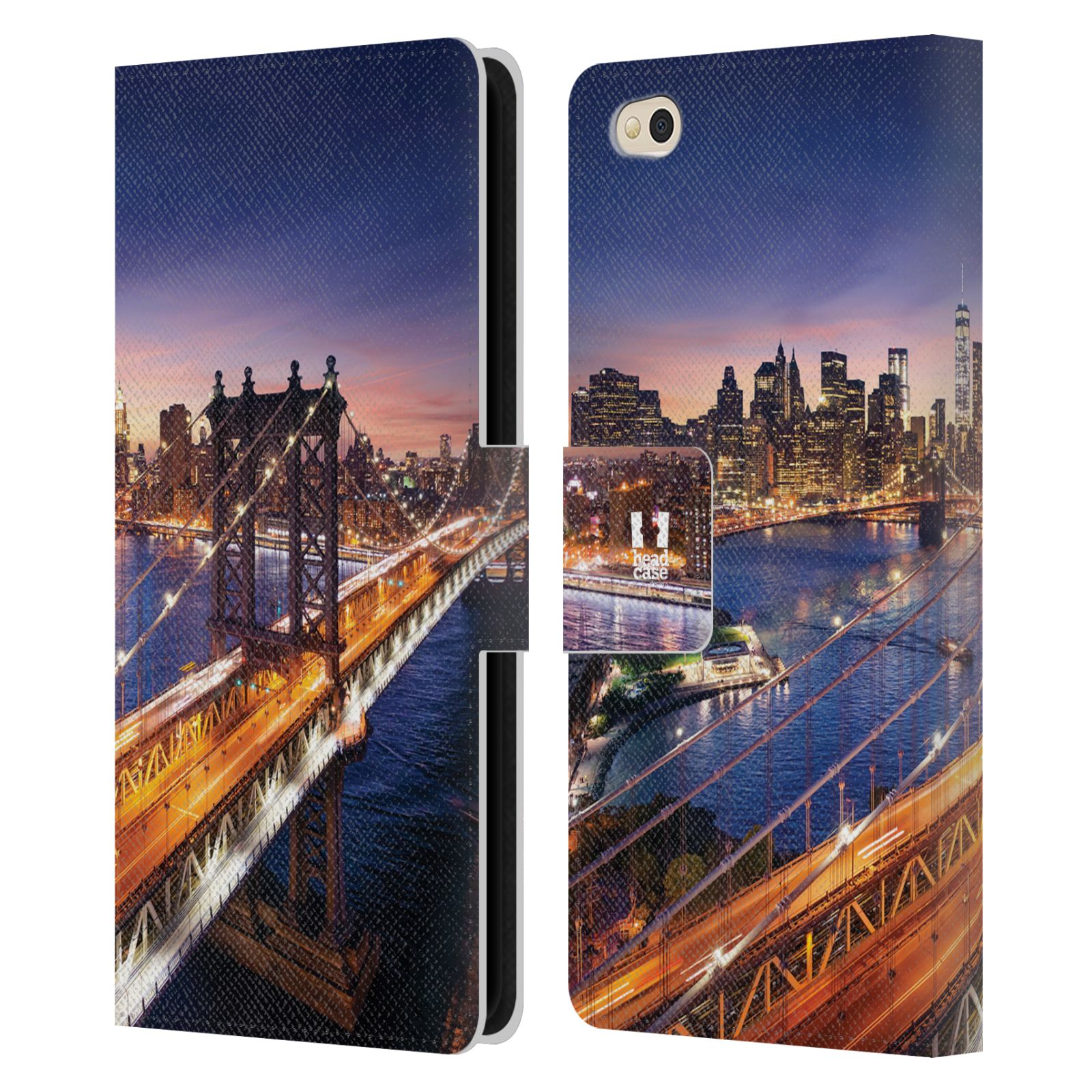 Pouzdro na mobil Xiaomi Mi 5c - Head Case - New York Brooklynský most