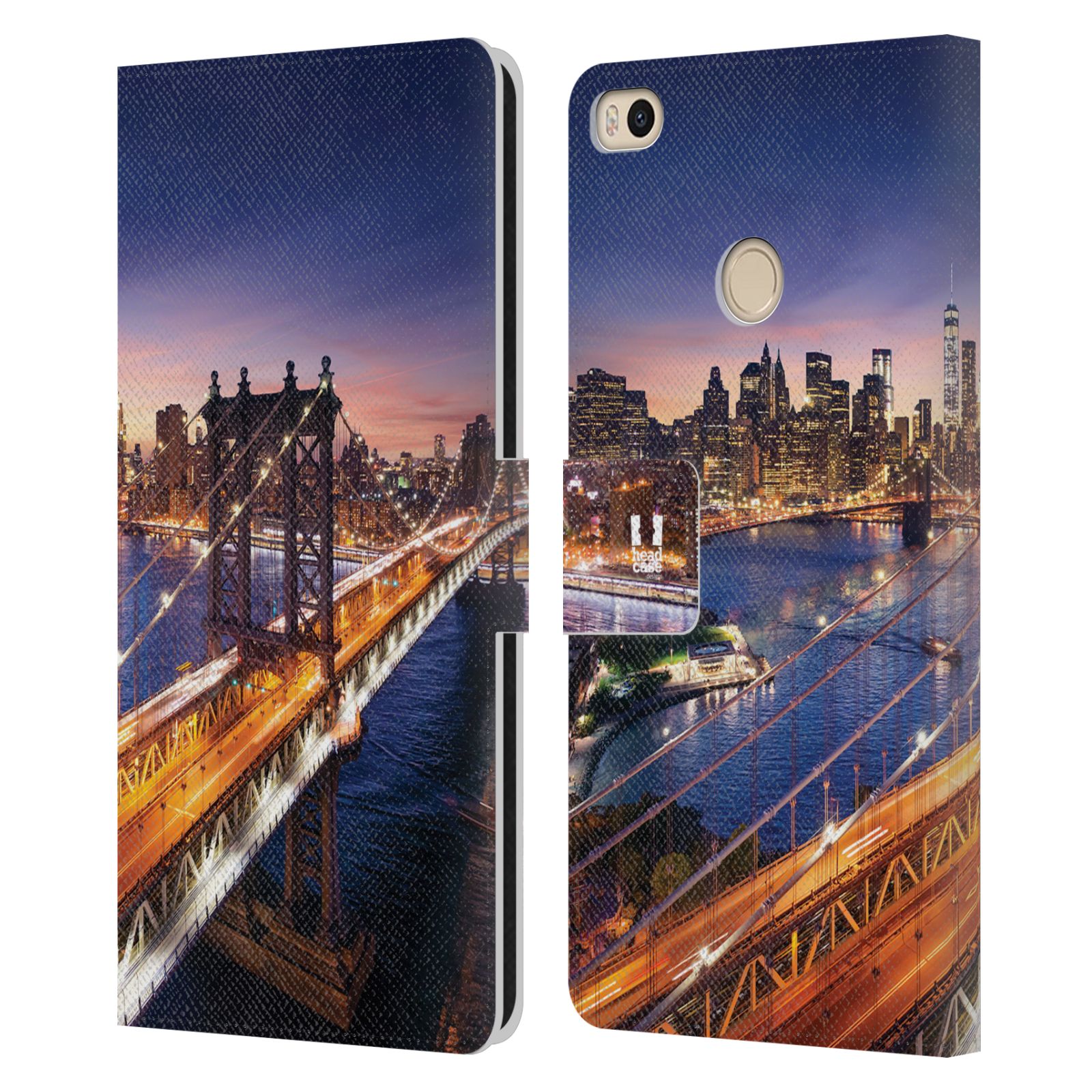 Pouzdro na mobil Xiaomi Mi Max 2 - Head Case - New York Brooklynský most