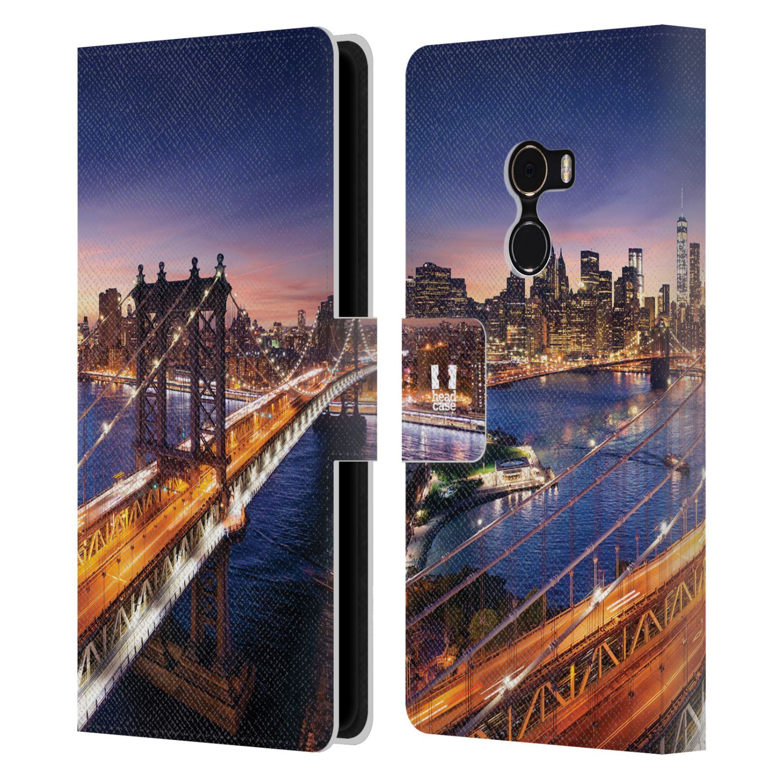 Pouzdro na mobil Xiaomi Mi Mix 2 - Head Case - New York Brooklynský most