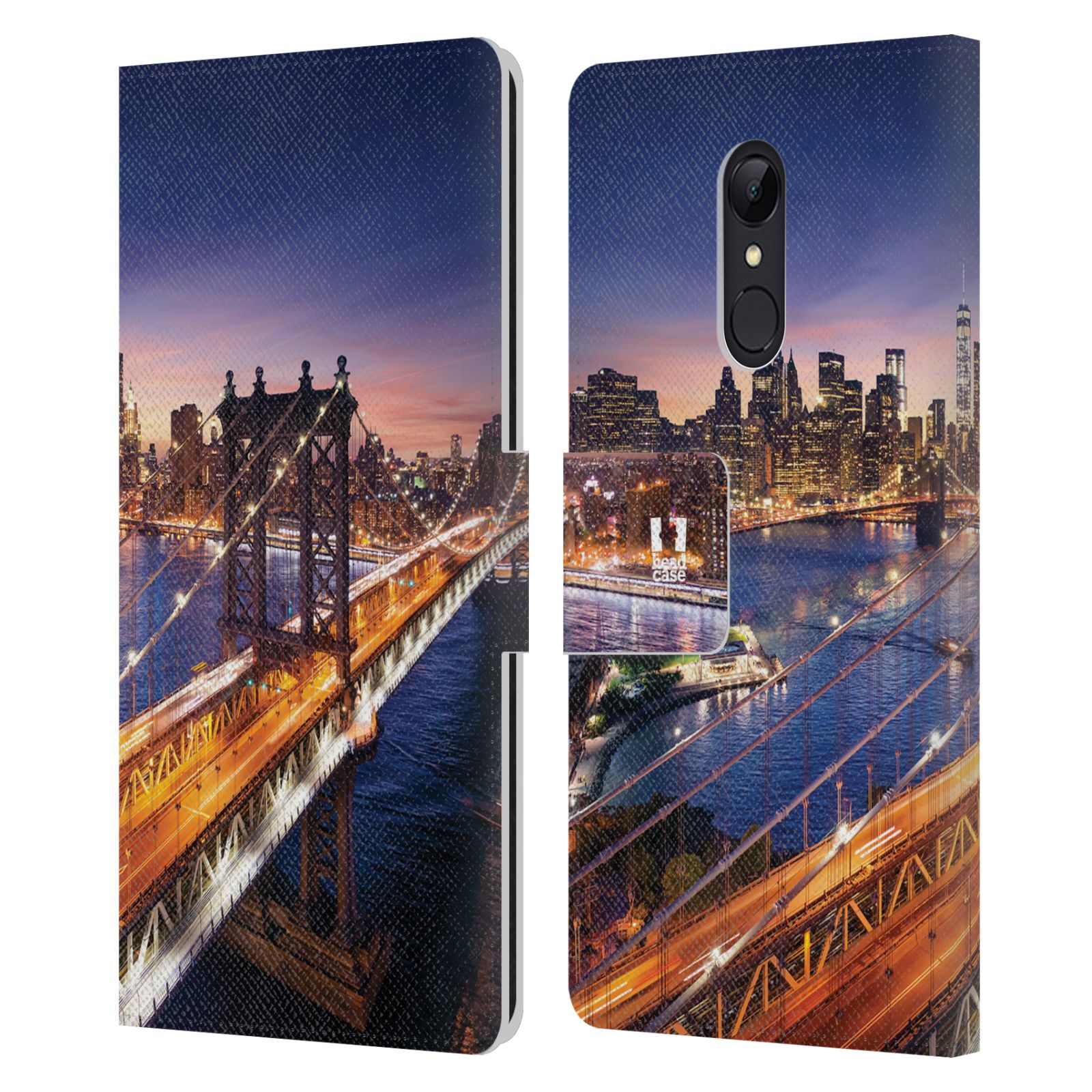 Pouzdro na mobil Xiaomi Redmi 5 - Head Case - New York Brooklynský most