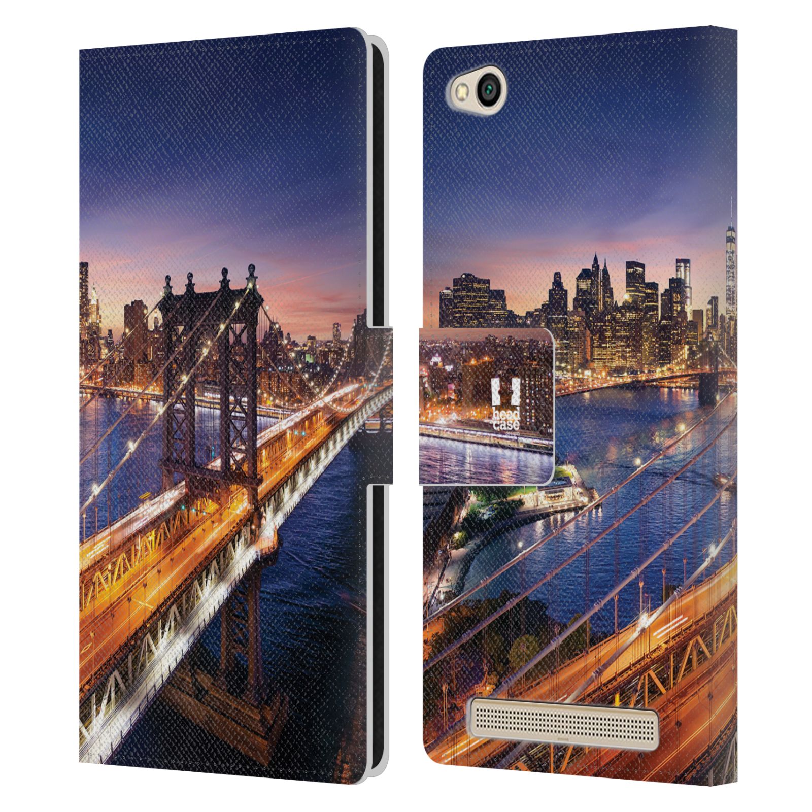 Pouzdro na mobil Xiaomi Redmi 5A - Head Case - New York Brooklynský most