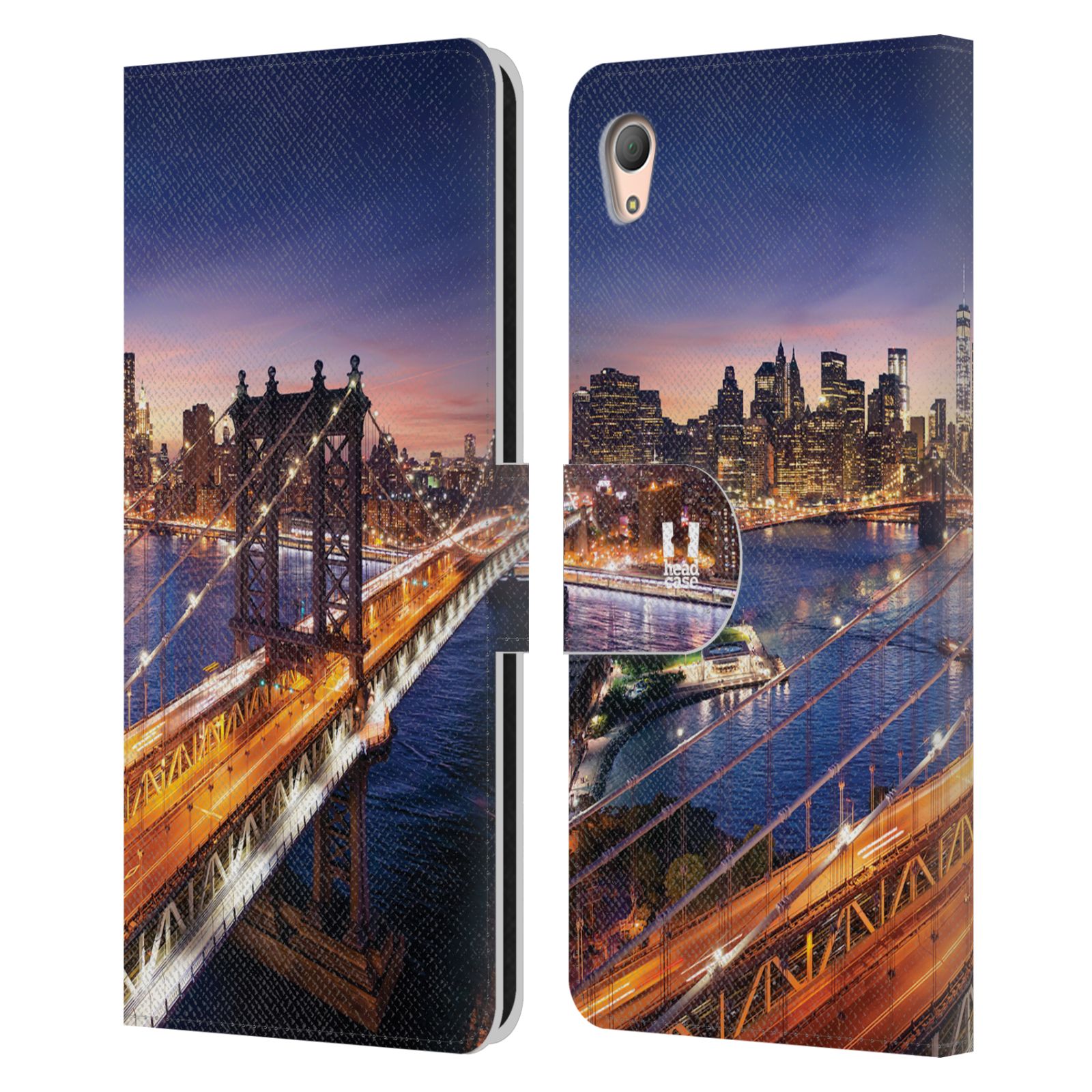 Pouzdro na mobil Sony Xperia Z3 PLUS - Head Case - New York Brooklynský most