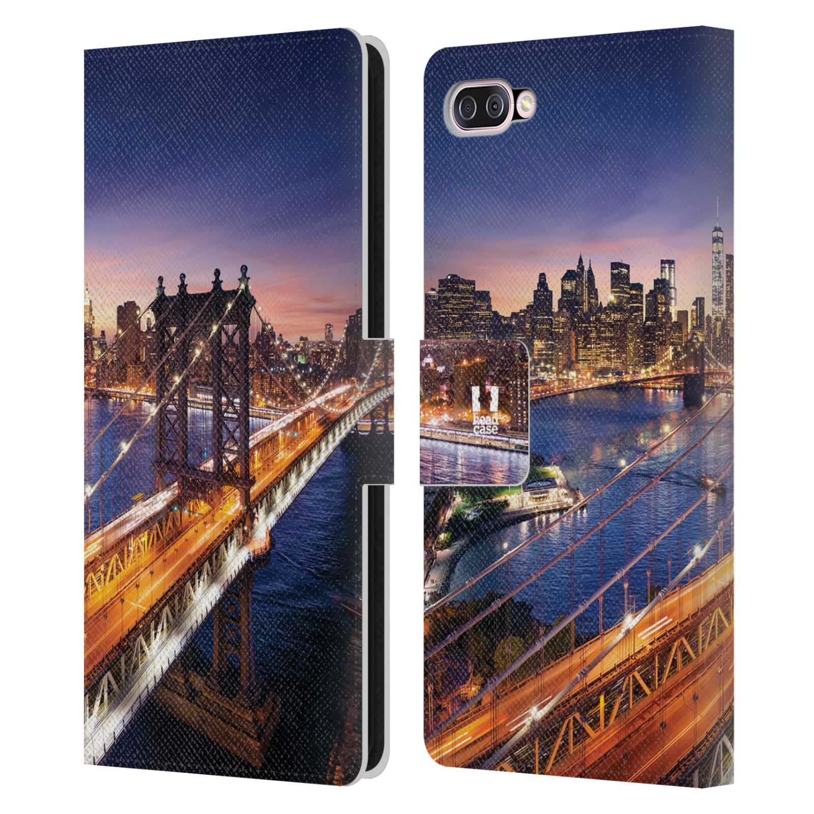 Pouzdro na mobil Asus Zenfone 4 Max ZC554KL - Head Case - New York Brooklynský most