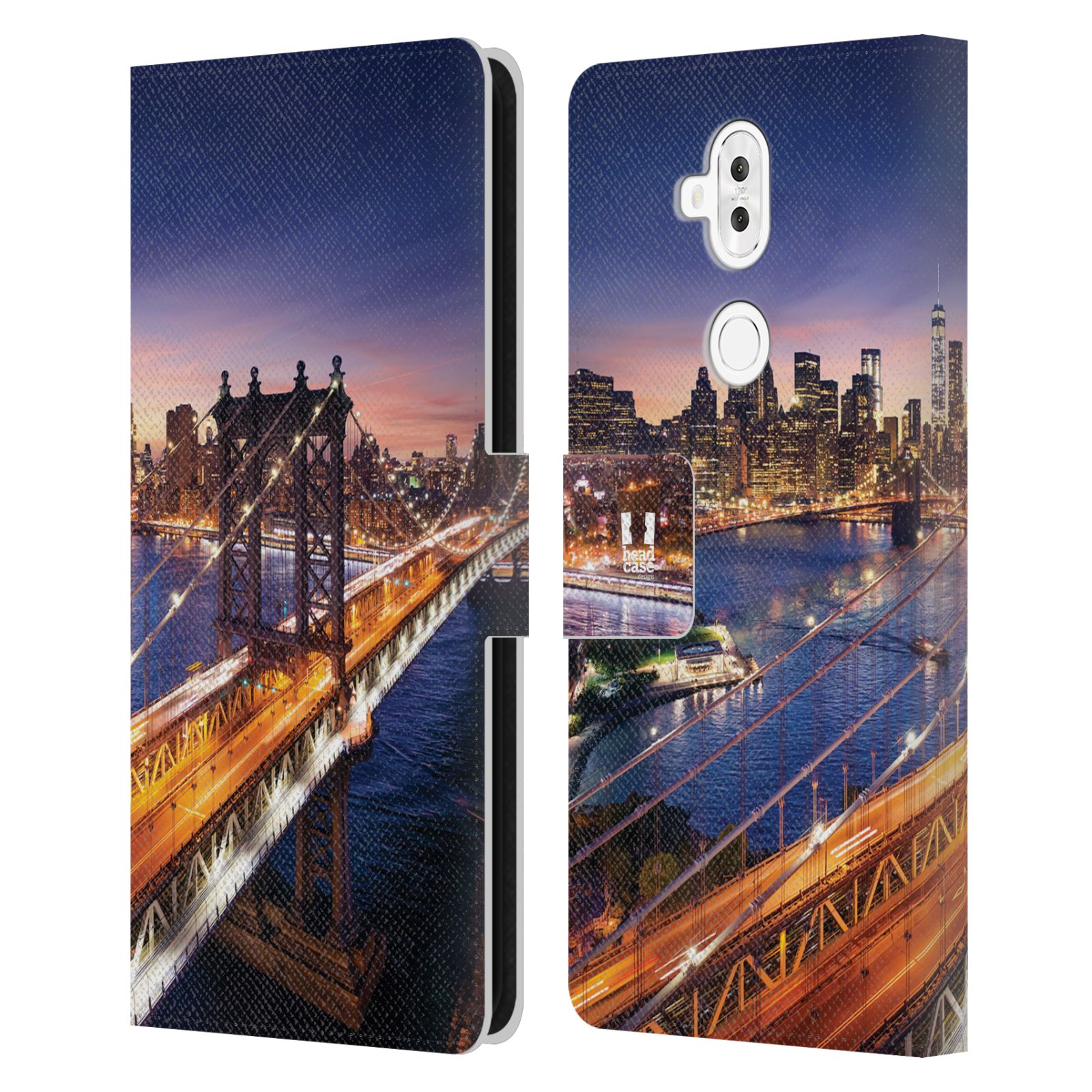 Pouzdro na mobil Asus Zenfone 5 ZC600KL - Head Case - New York Brooklynský most