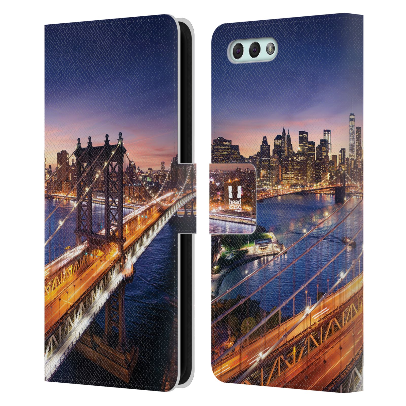 Pouzdro na mobil Asus Zenfone 4 ZE554KL - Head Case - New York Brooklynský most