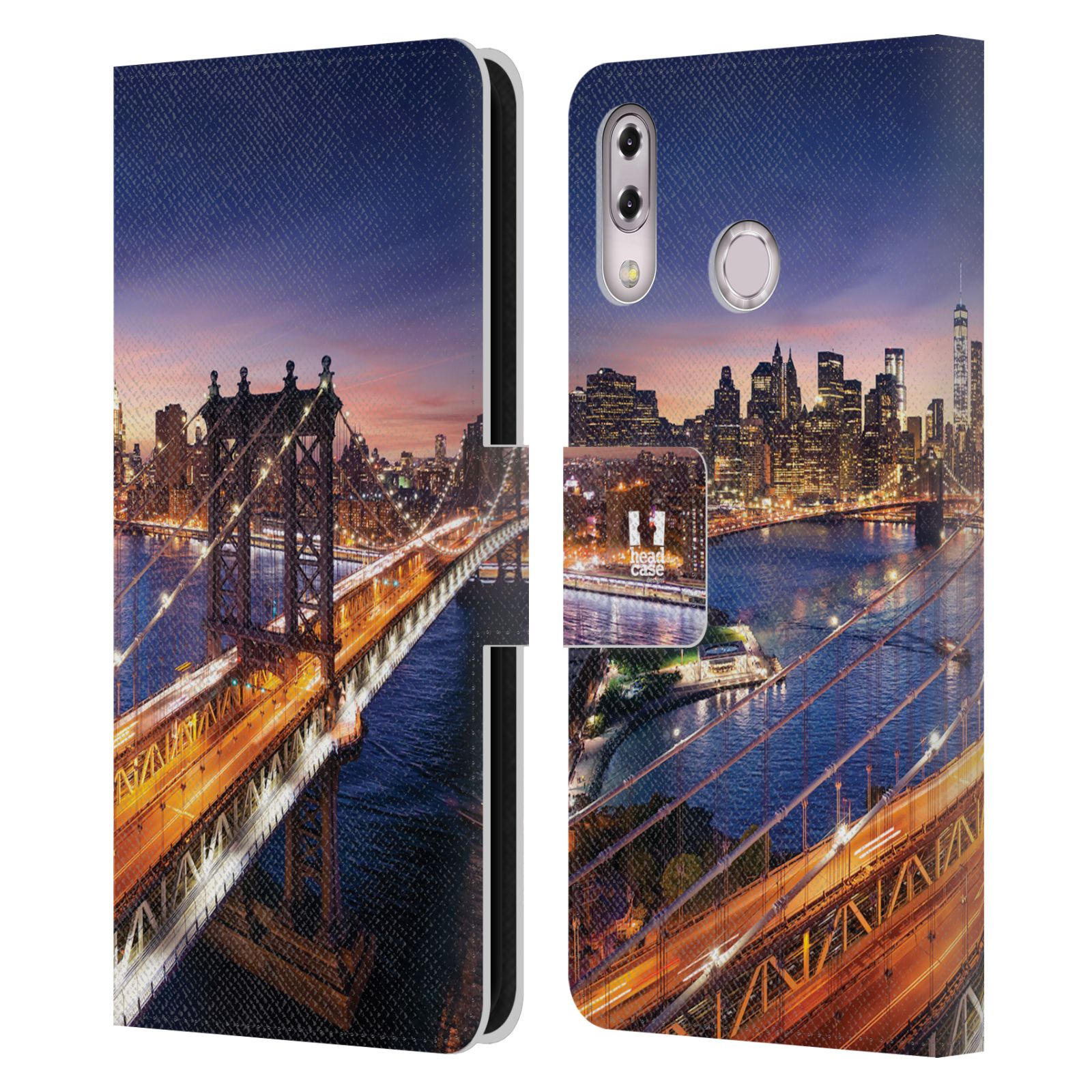 Pouzdro na mobil Asus Zenfone 5z ZS620KL / 5 ZE620KL - Head Case - New York Brooklynský most