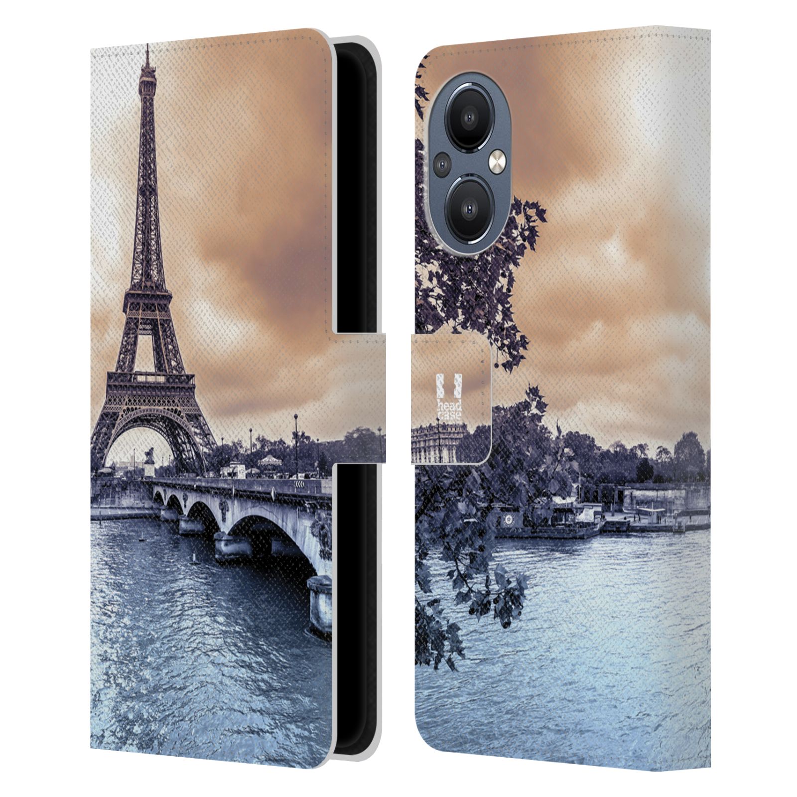 HEAD CASE Pouzdro pro mobil OnePlus Nord N20 5G - Eiffelova věž Paříž - Francie