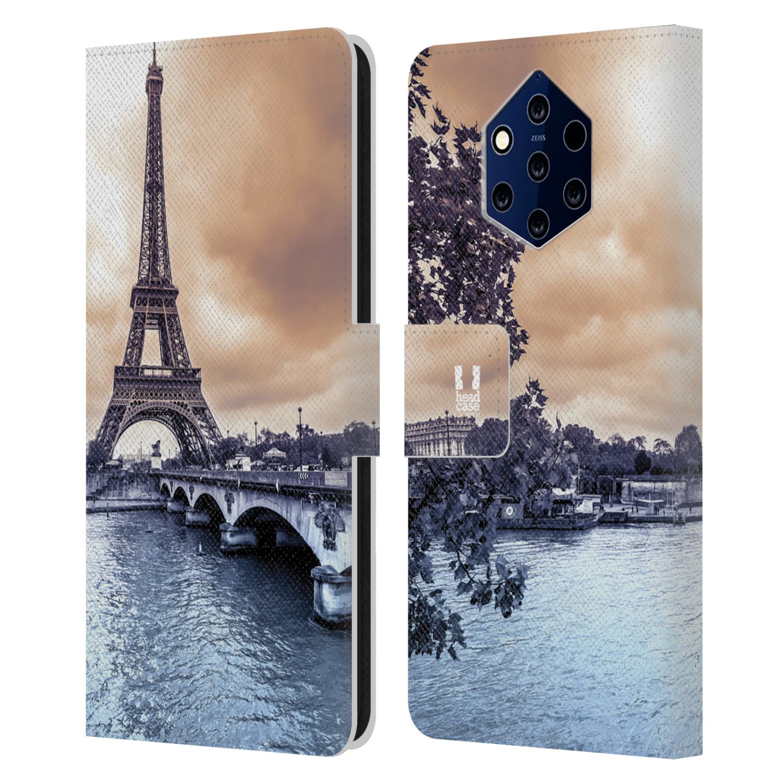 Pouzdro pro mobil Nokia 9 PureView - Eiffelova věž Paříž - Francie
