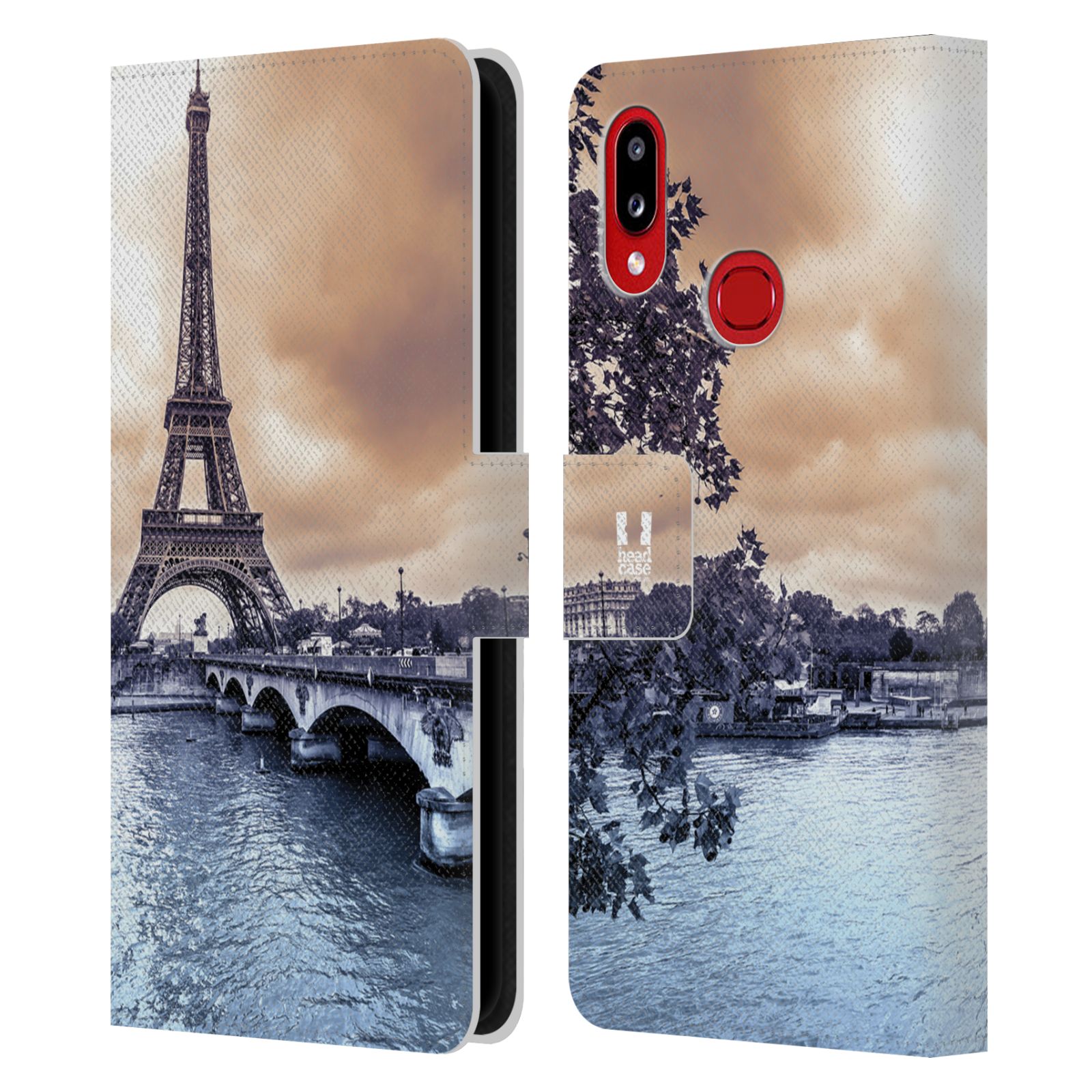 HEAD CASE Pouzdro pro mobil Samsung Galaxy A10s - Eiffelova věž Paříž - Francie