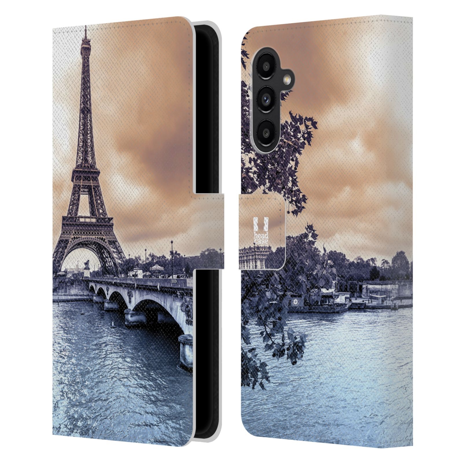 HEAD CASE Pouzdro pro mobil Samsung Galaxy A13 5G - Eiffelova věž Paříž - Francie