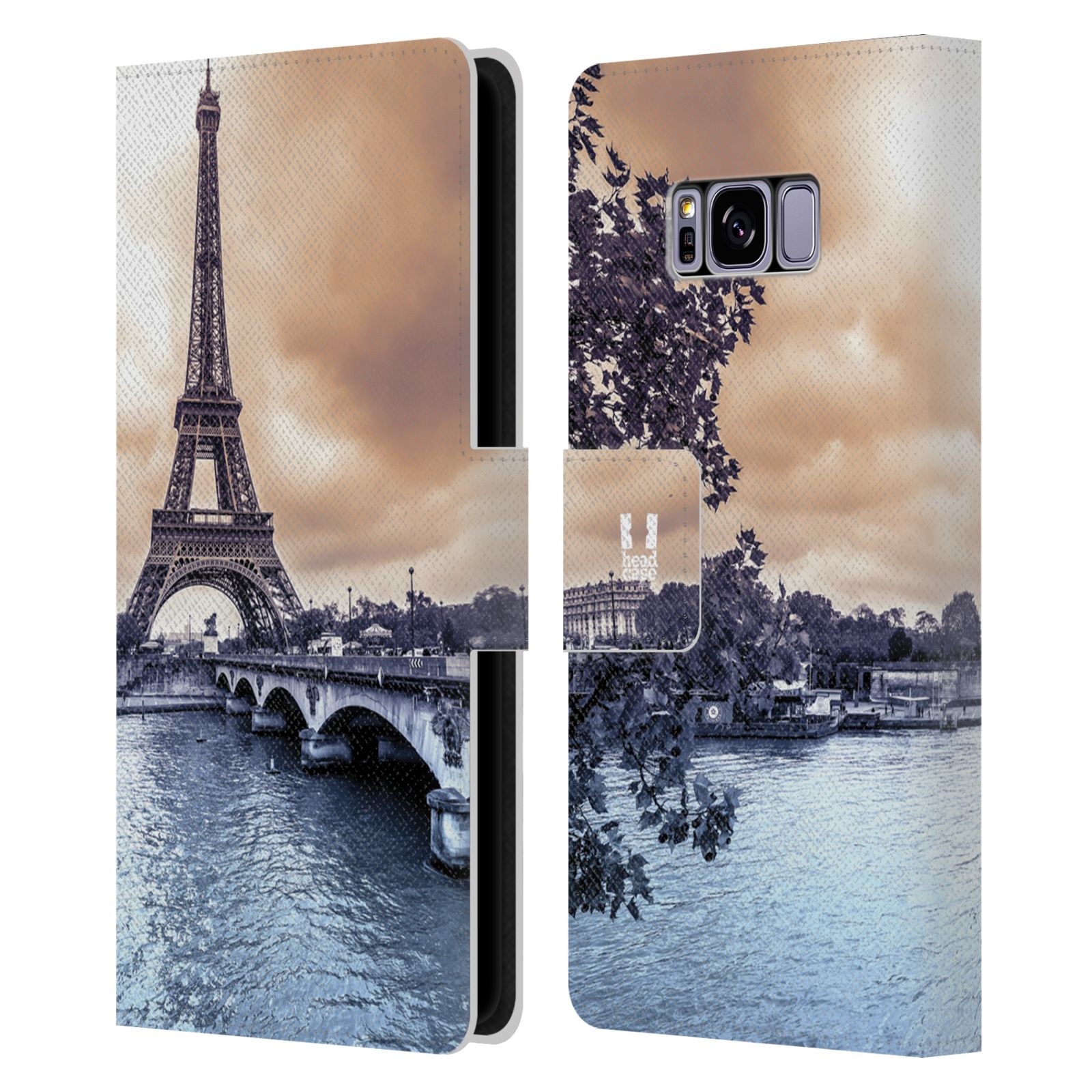 Pouzdro pro mobil Samsung Galaxy S8 - Eiffelova věž Paříž - Francie