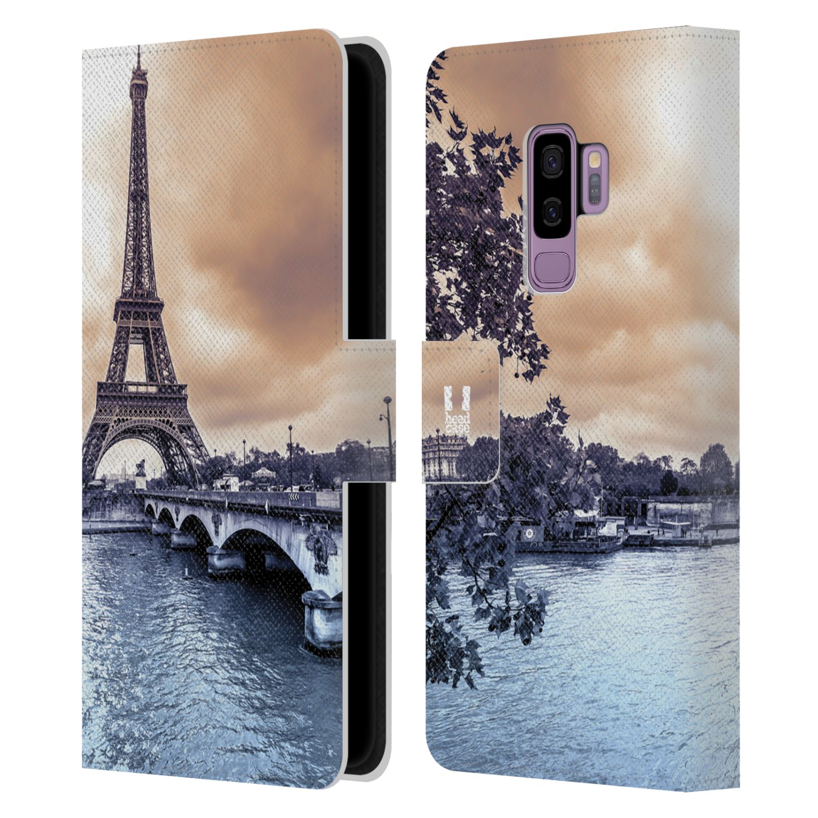 Pouzdro pro mobil Samsung Galaxy S9+ / S9 PLUS - Eiffelova věž Paříž - Francie