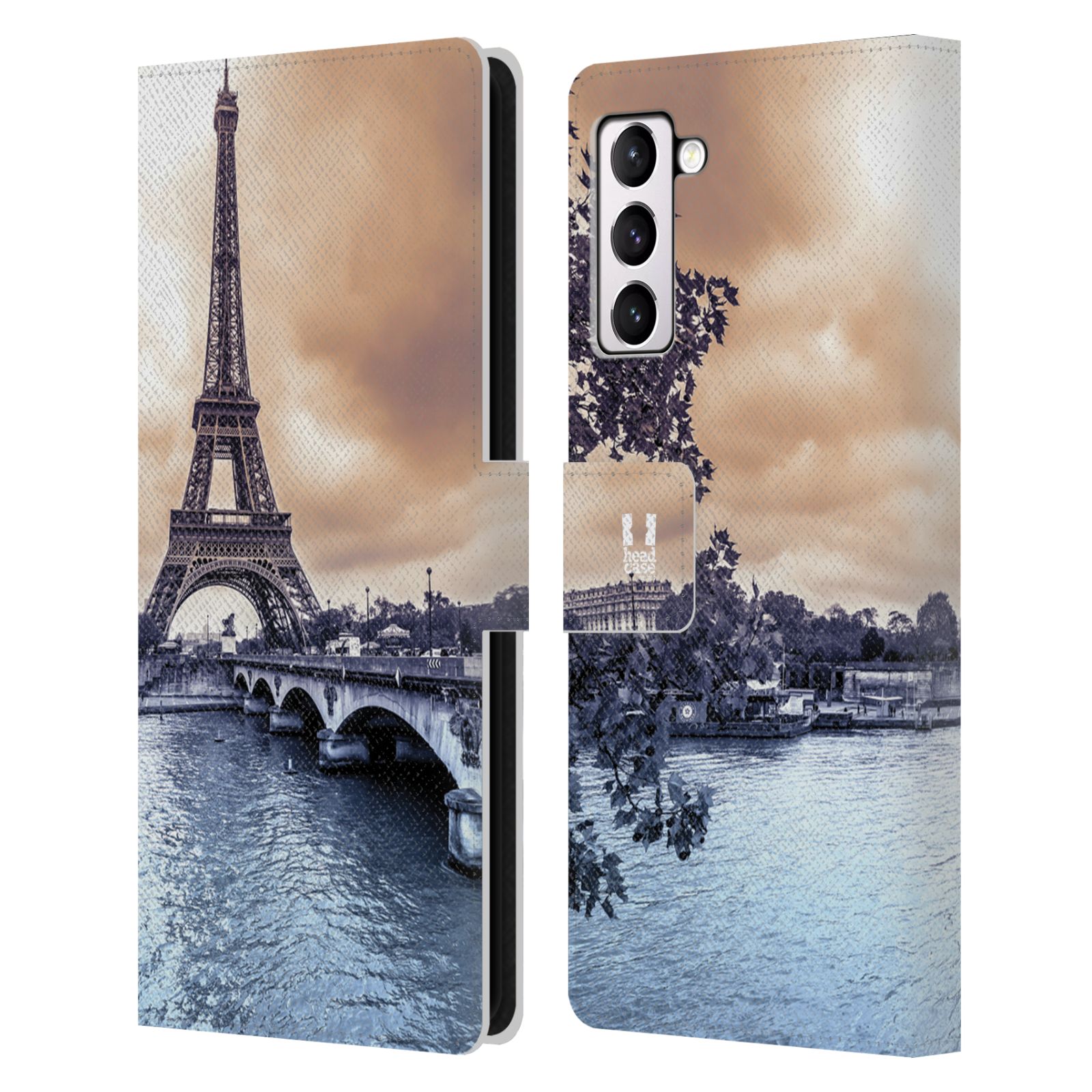 Pouzdro pro mobil Samsung Galaxy S21+ 5G  - Eiffelova věž Paříž - Francie